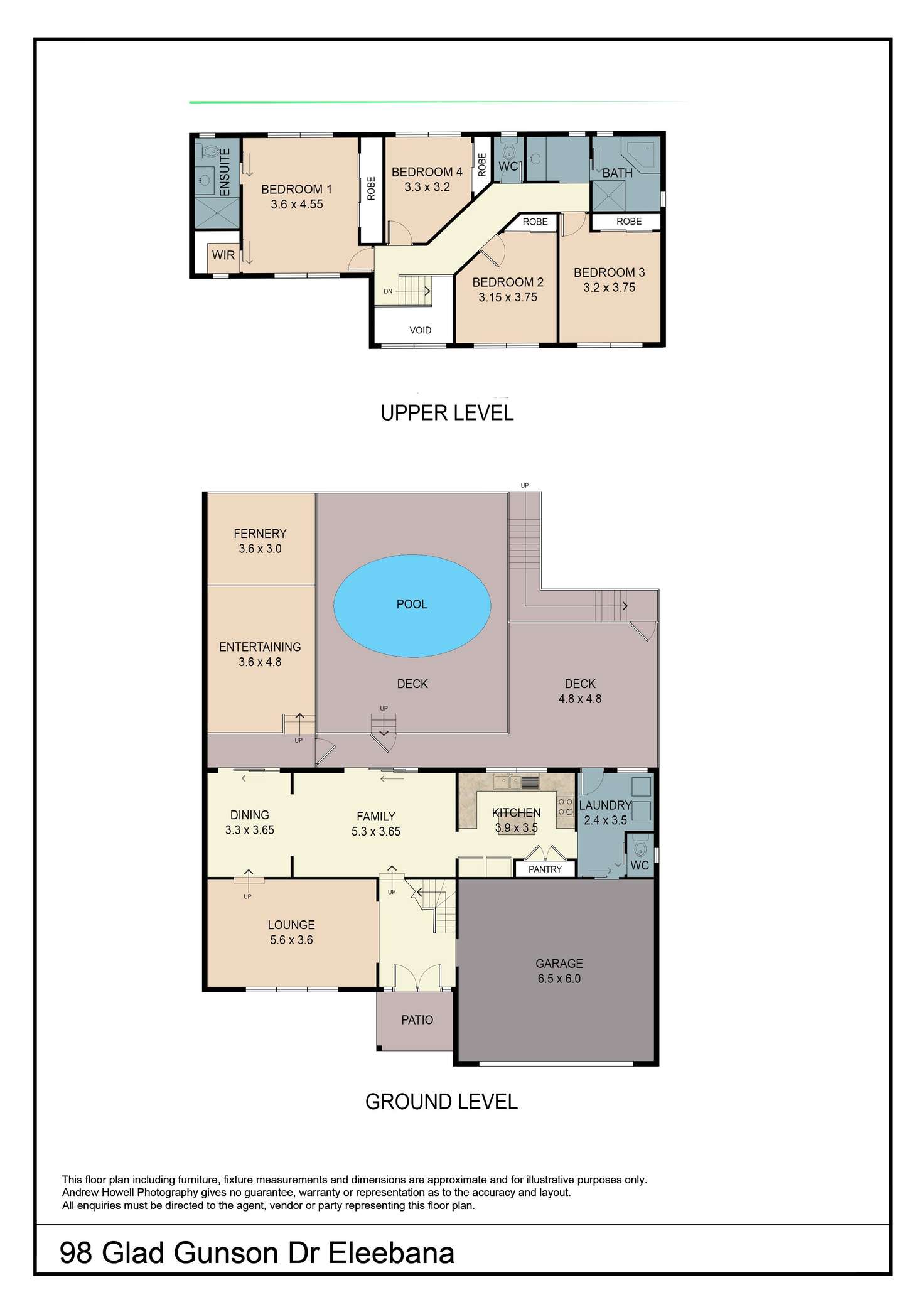 Floorplan of Homely house listing, 98 Glad Gunson Drive, Eleebana NSW 2282