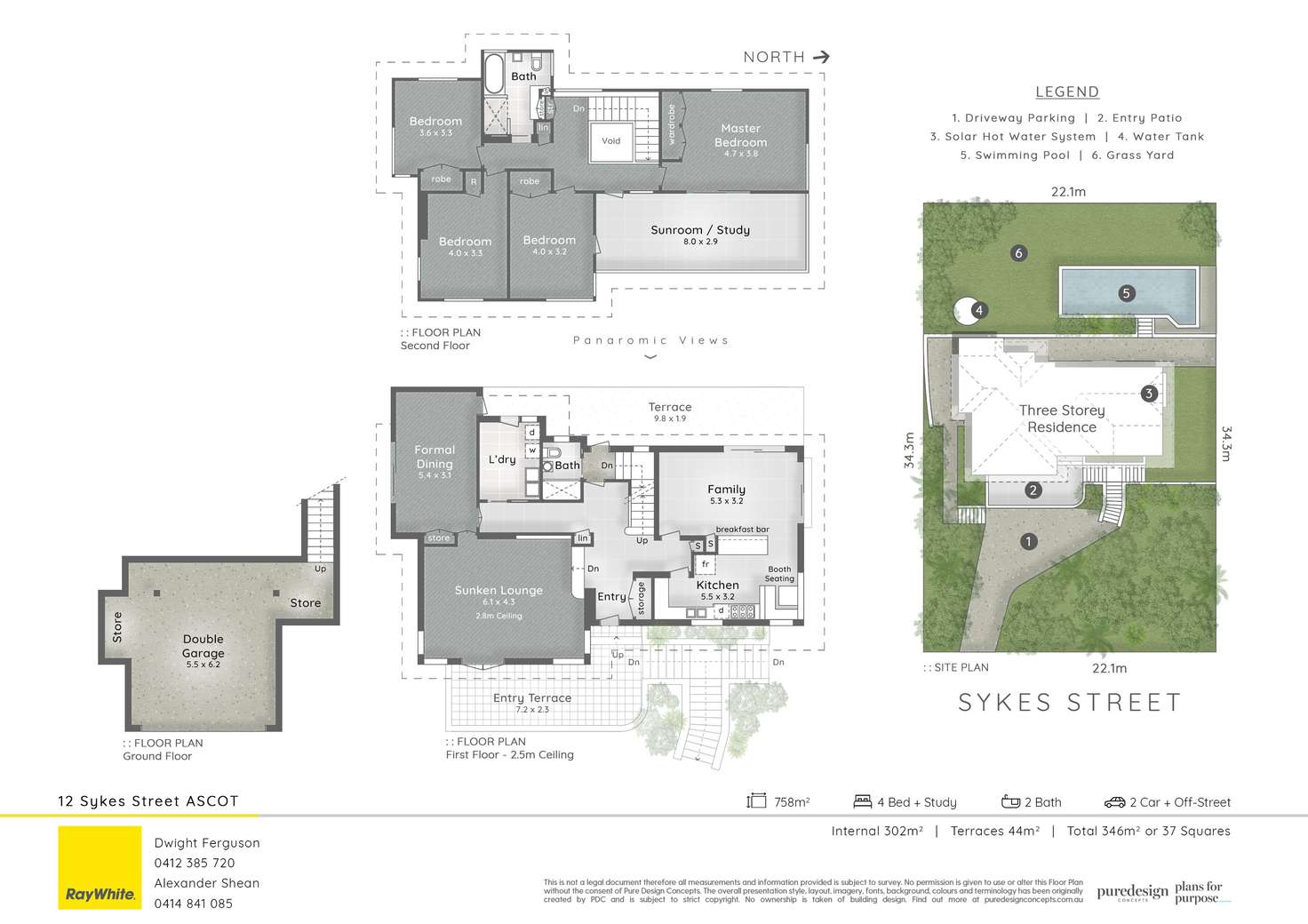 Floorplan of Homely house listing, 12 Sykes Street, Ascot QLD 4007