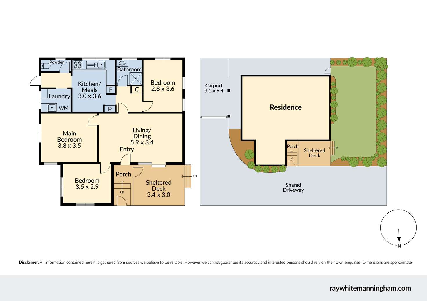 Floorplan of Homely unit listing, 1/532 Waterdale Road, Heidelberg Heights VIC 3081