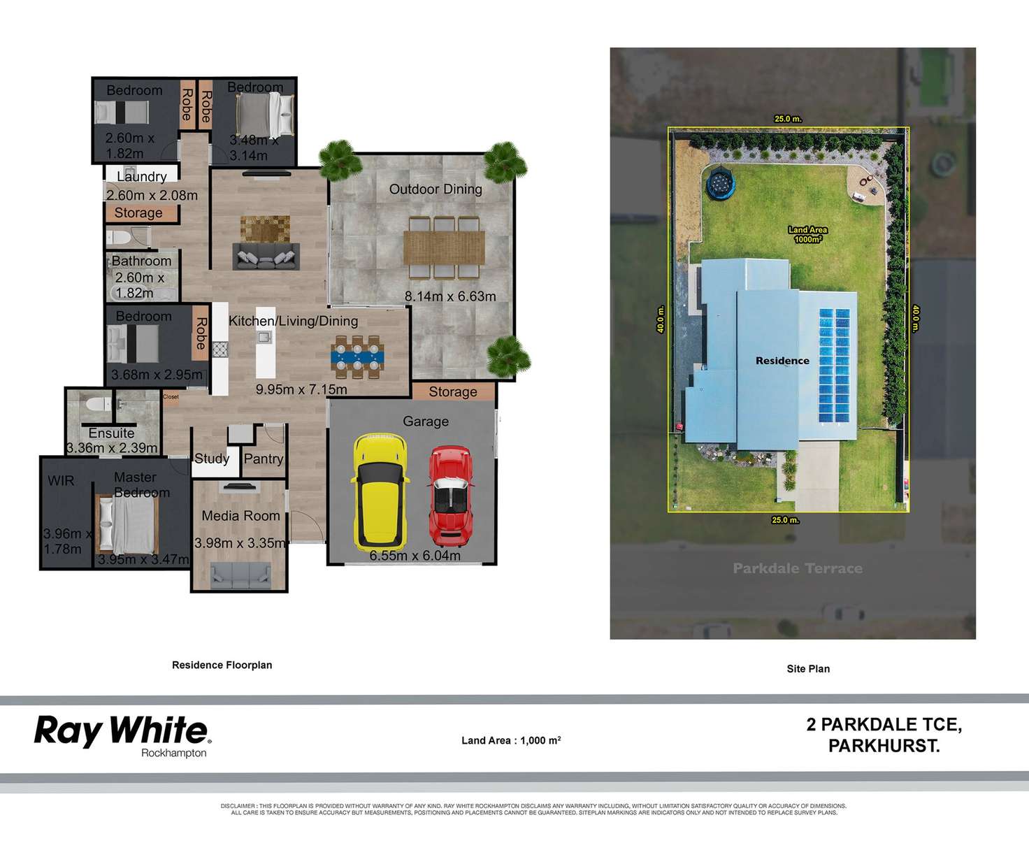 Floorplan of Homely house listing, 2 Parkdale Terrace, Parkhurst QLD 4702