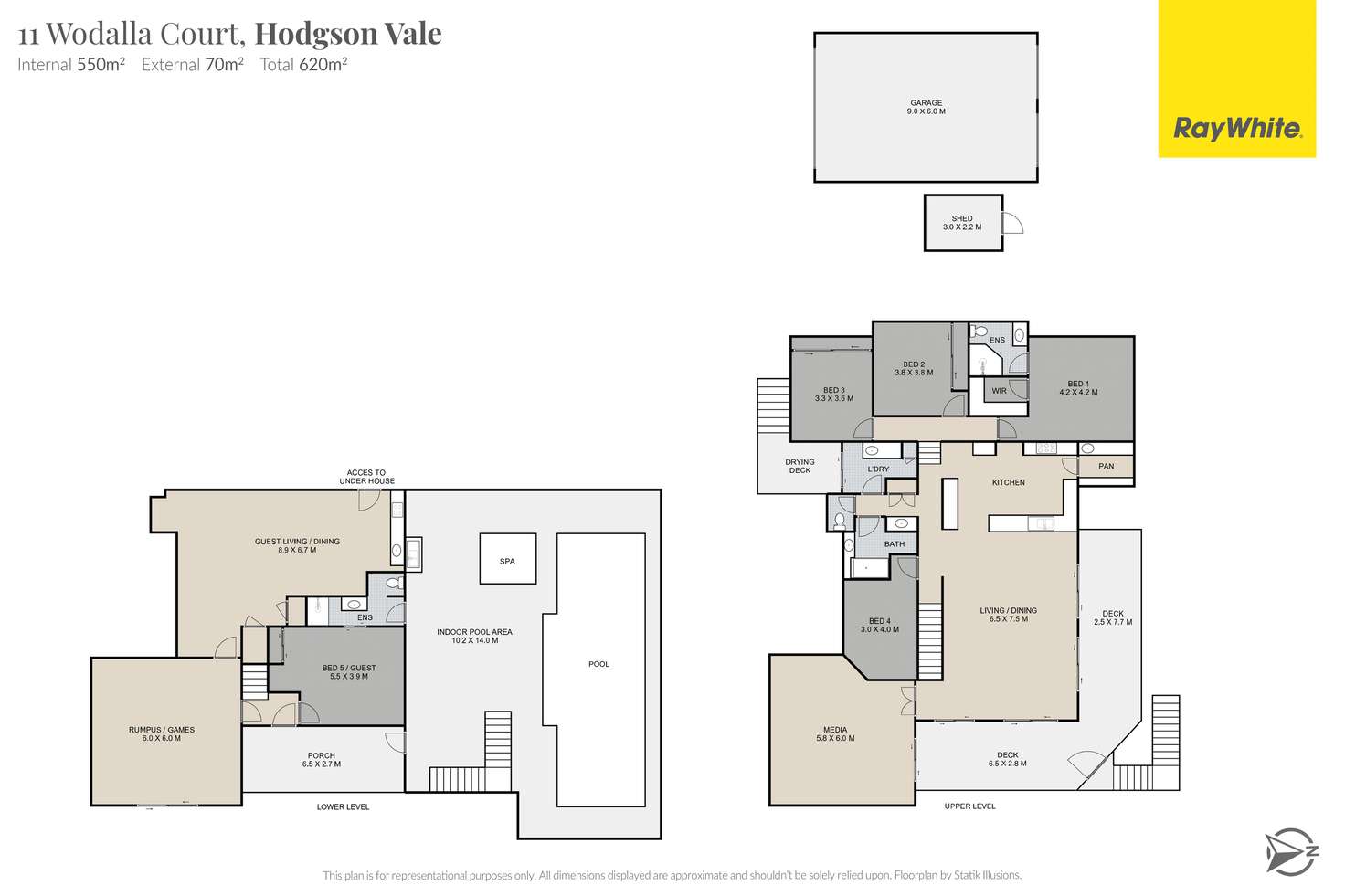 Floorplan of Homely house listing, 11 Wodalla Court, Hodgson Vale QLD 4352