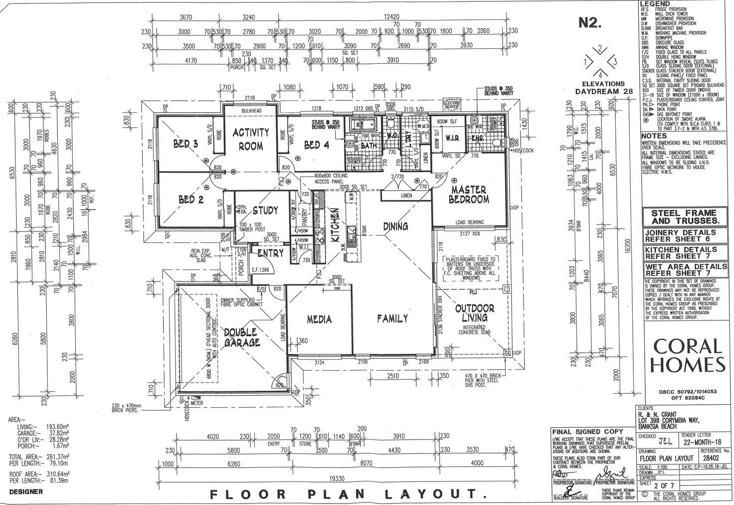 Floorplan of Homely house listing, 21 Corymbia Way, Banksia Beach QLD 4507