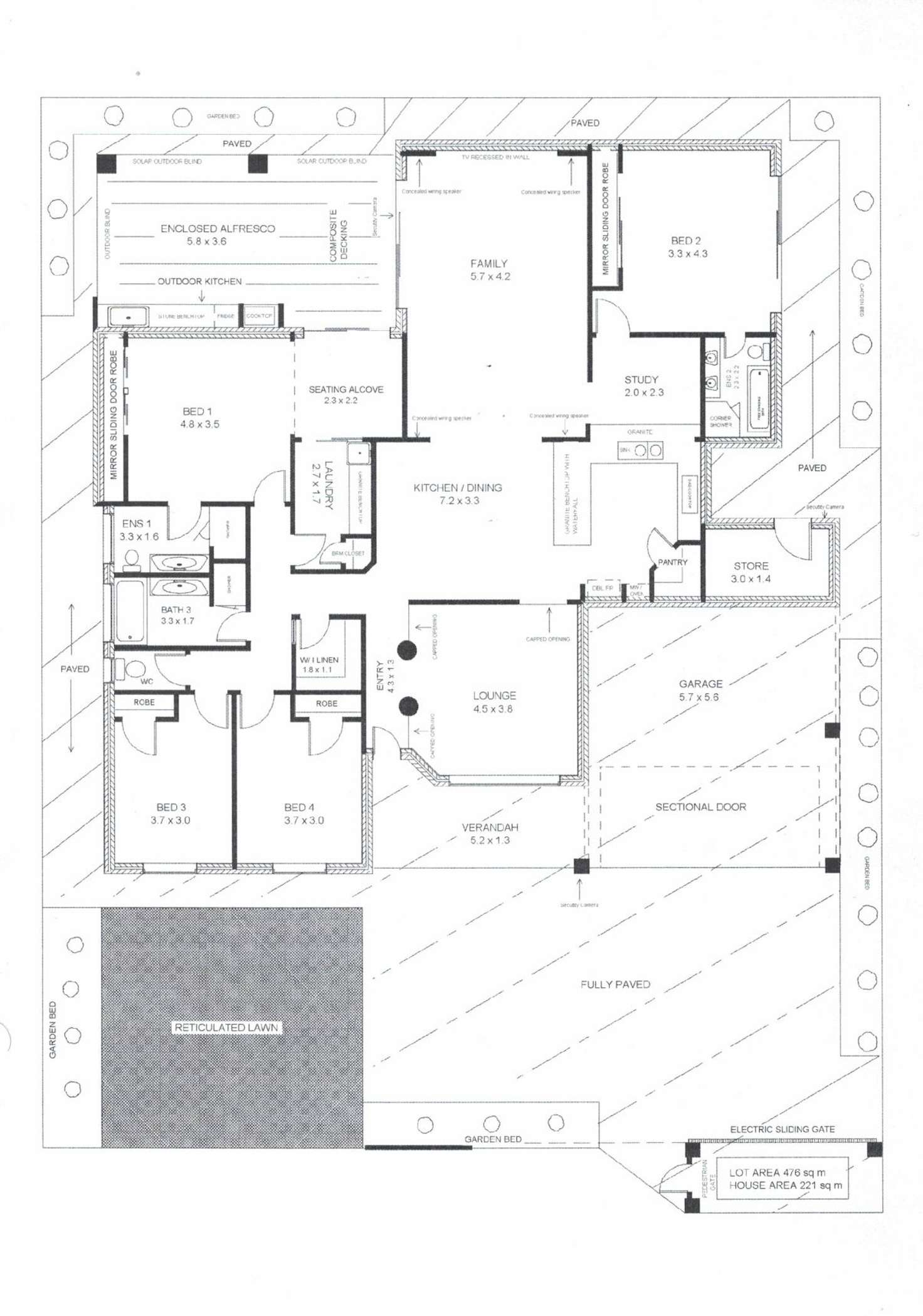 Floorplan of Homely house listing, 27B Croft Avenue, Dianella WA 6059
