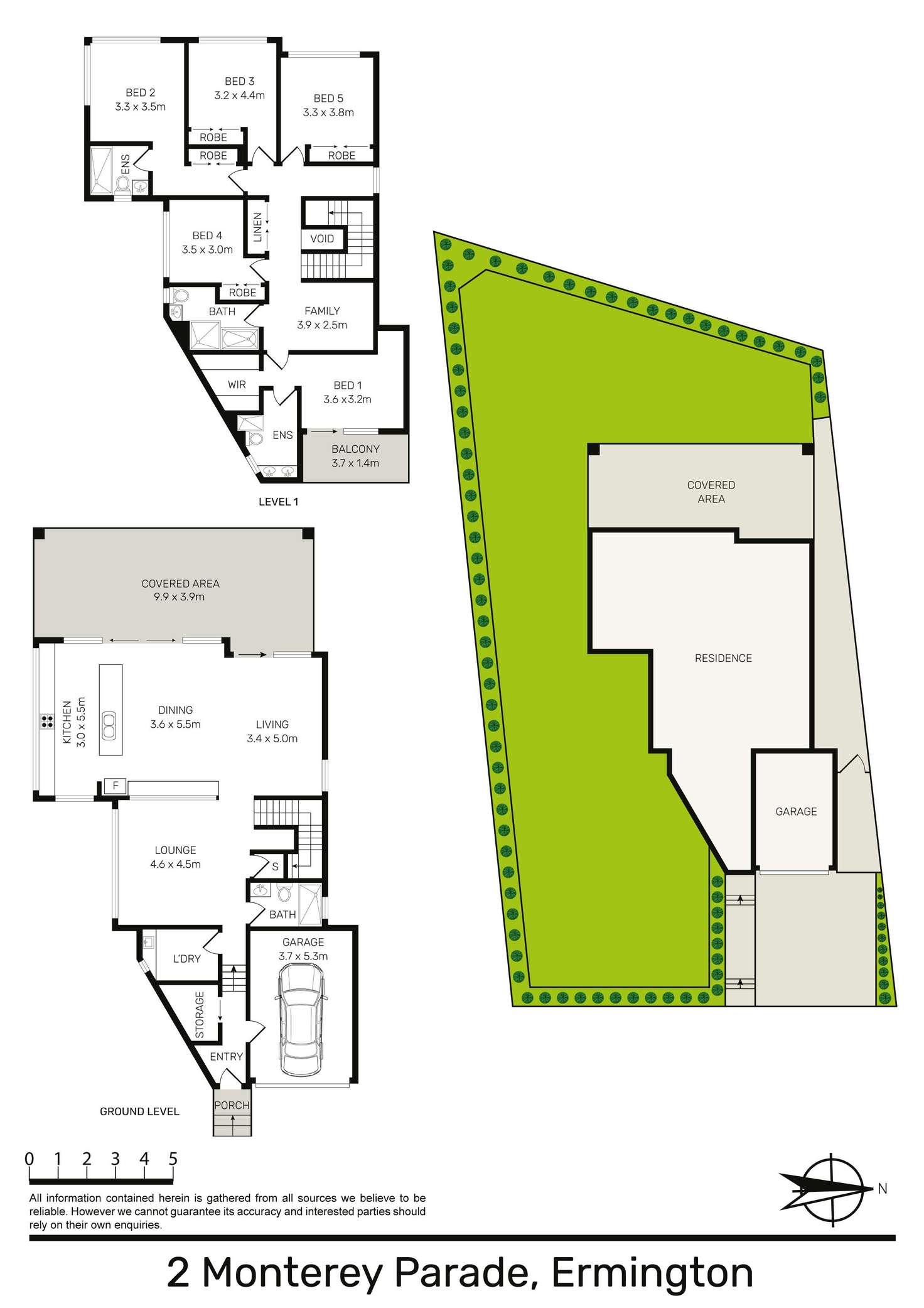 Floorplan of Homely house listing, 2 Monterey Parade, Ermington NSW 2115
