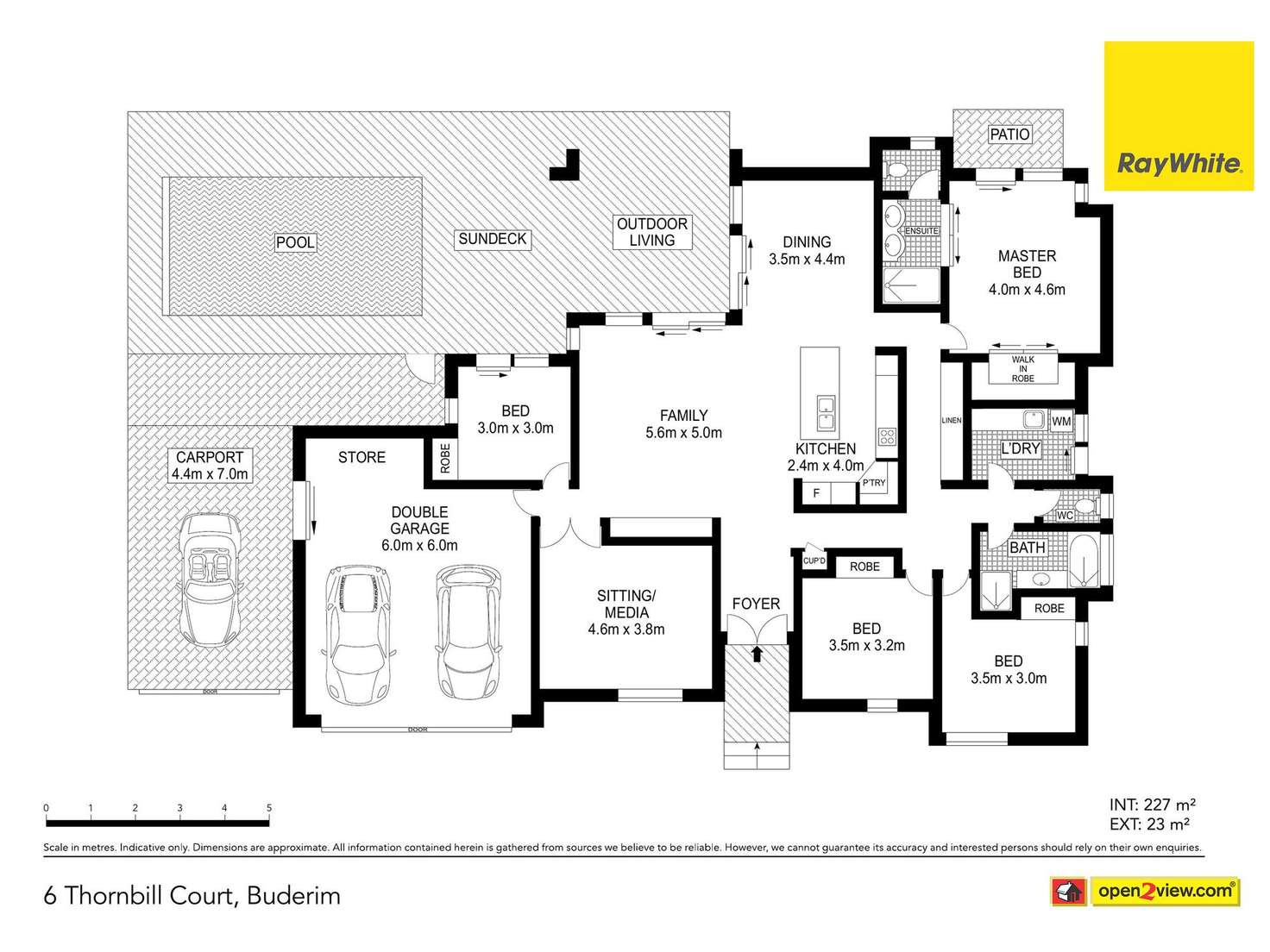 Floorplan of Homely house listing, 6 Thornbill Court, Buderim QLD 4556