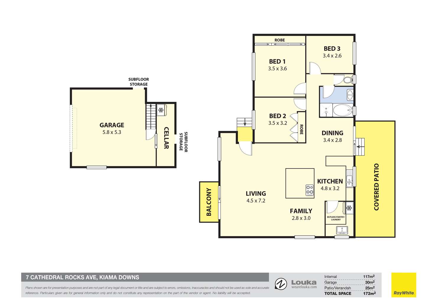 Floorplan of Homely house listing, 7 Cathedral Rocks Avenue, Kiama Downs NSW 2533