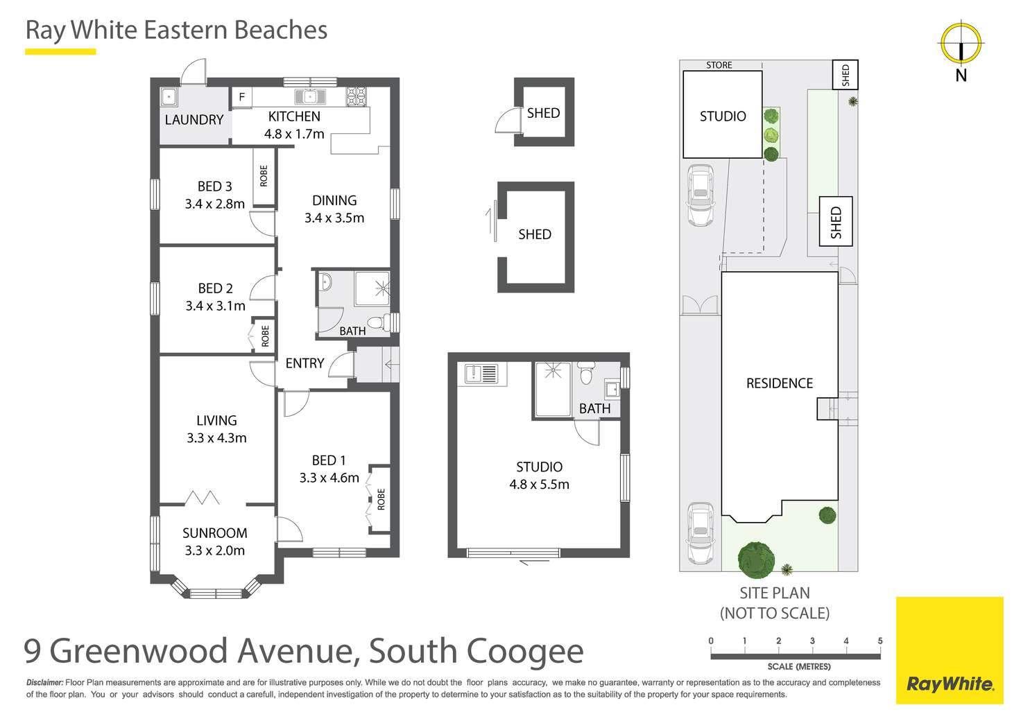 Floorplan of Homely house listing, 9 Greenwood Avenue, South Coogee NSW 2034