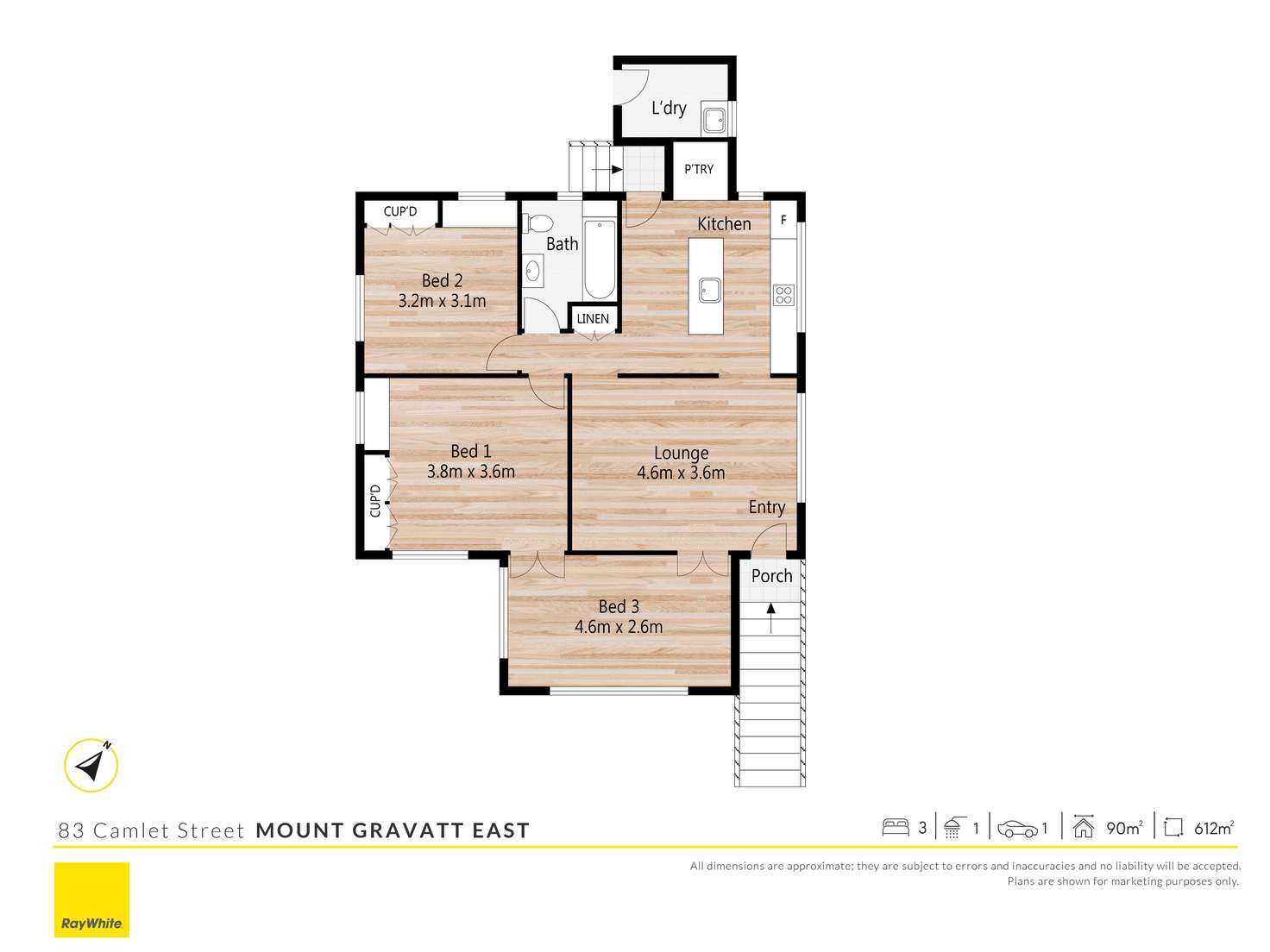 Floorplan of Homely house listing, 83 Camlet Street, Mount Gravatt East QLD 4122