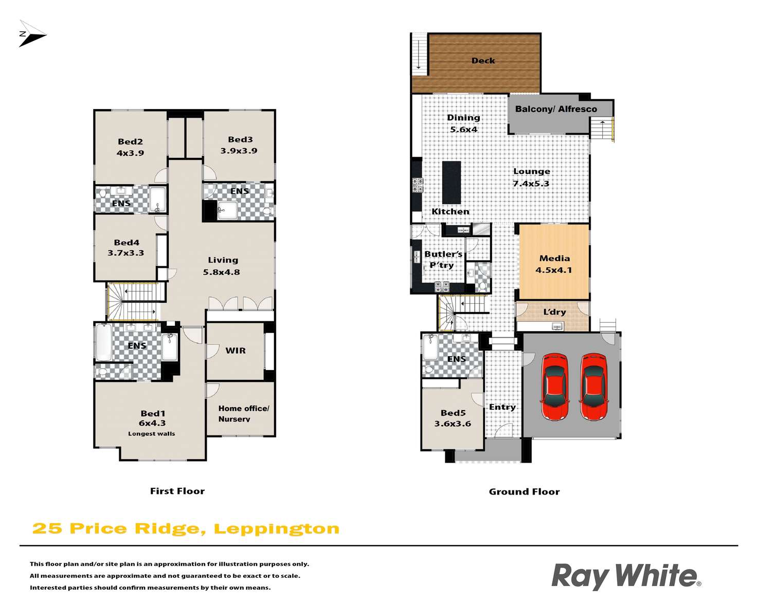 Floorplan of Homely house listing, 25 Price Ridge, Leppington NSW 2179