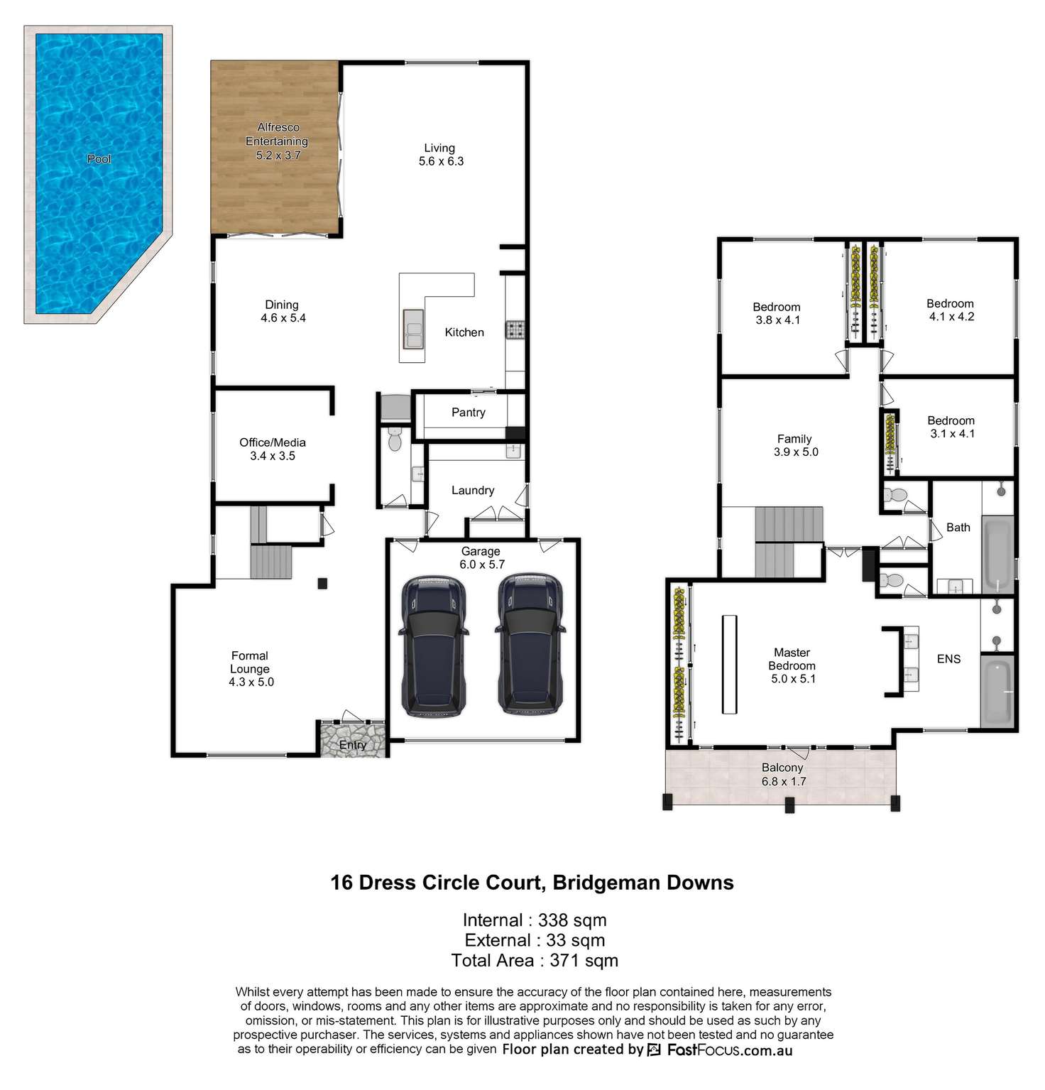 Floorplan of Homely house listing, 16 Dress Circle Court, Bridgeman Downs QLD 4035