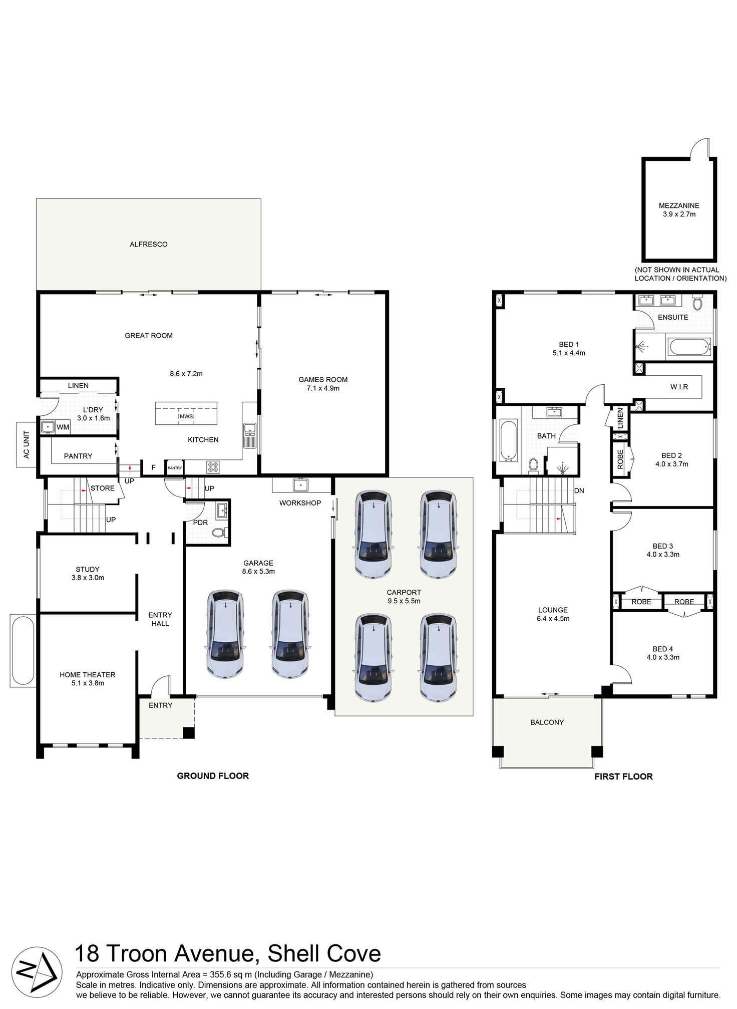 Floorplan of Homely house listing, 18 Troon Avenue, Shell Cove NSW 2529