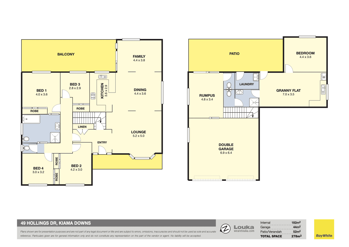 Floorplan of Homely house listing, 49 Hollings Drive, Kiama Downs NSW 2533