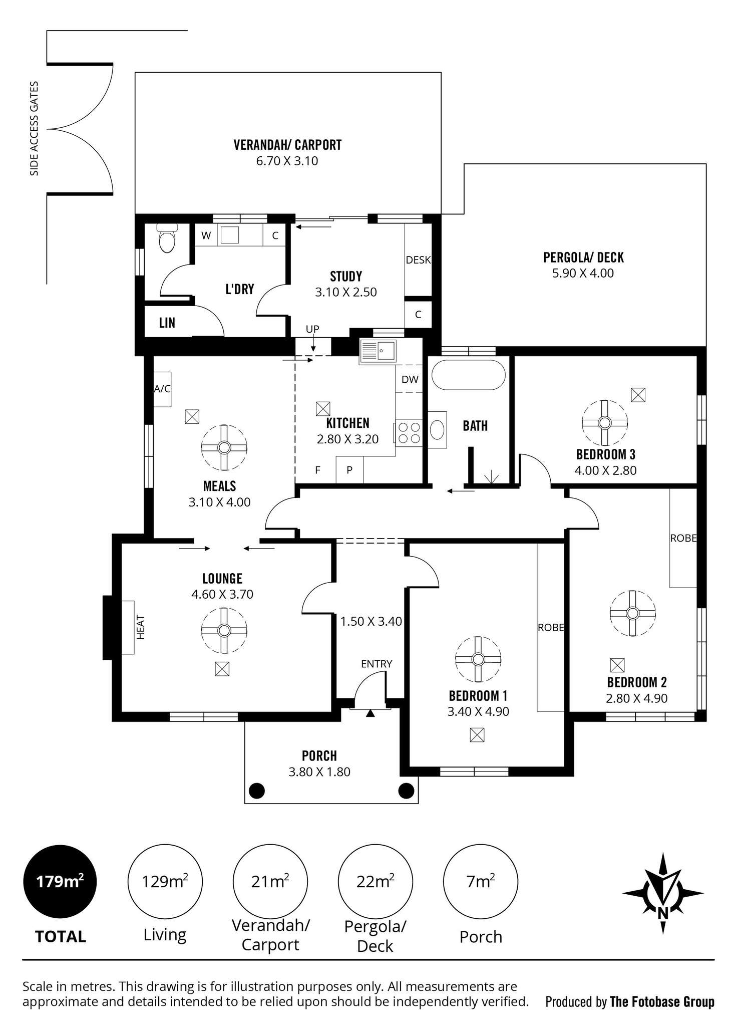 Floorplan of Homely house listing, 9 Patricia Street, Woodville West SA 5011