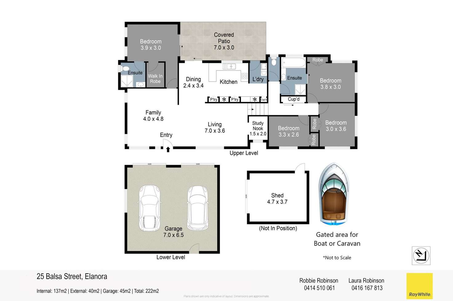 Floorplan of Homely house listing, 25 Balsa Street, Elanora QLD 4221