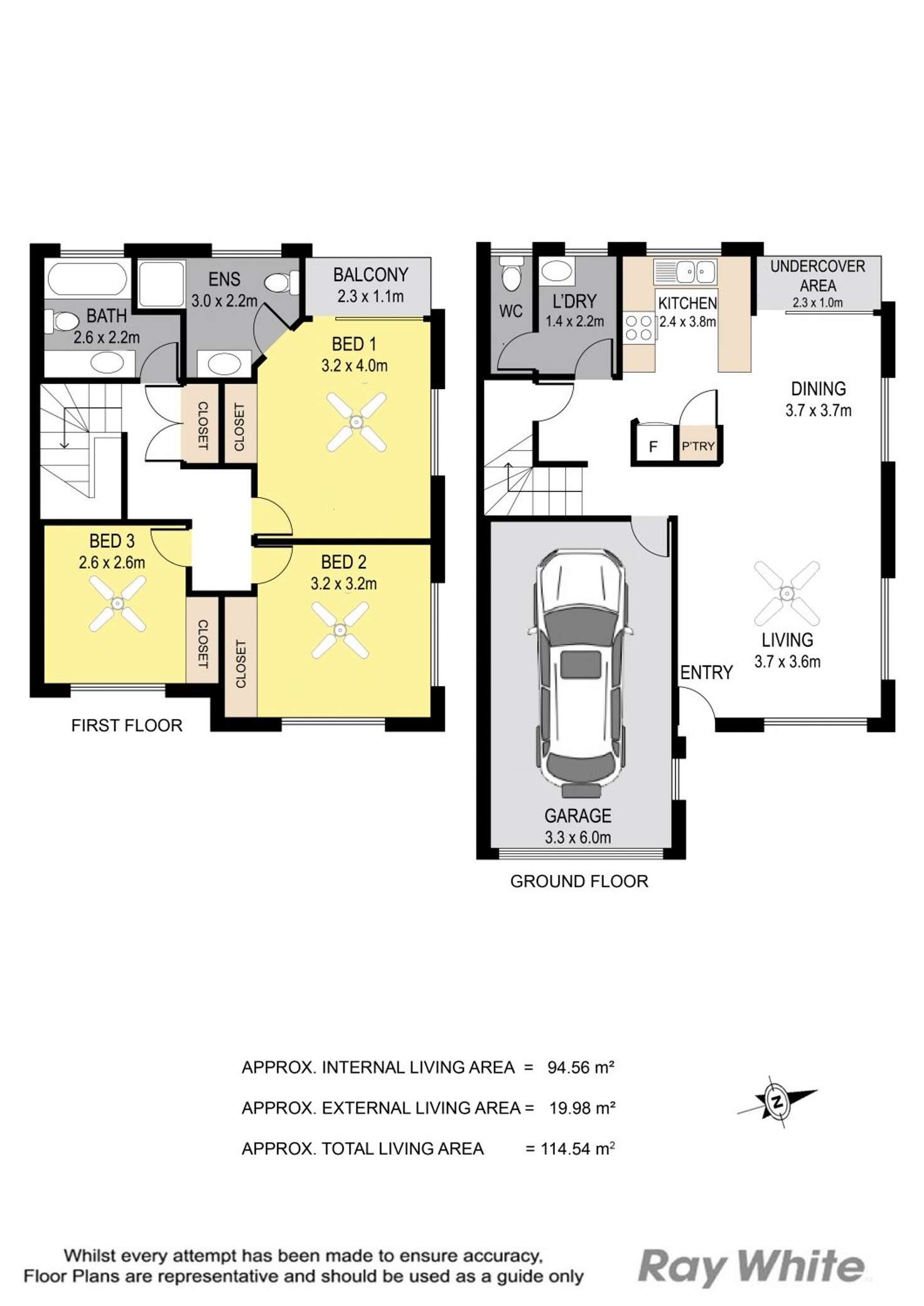 Floorplan of Homely townhouse listing, 9/150 Albany Creek Road, Aspley QLD 4034