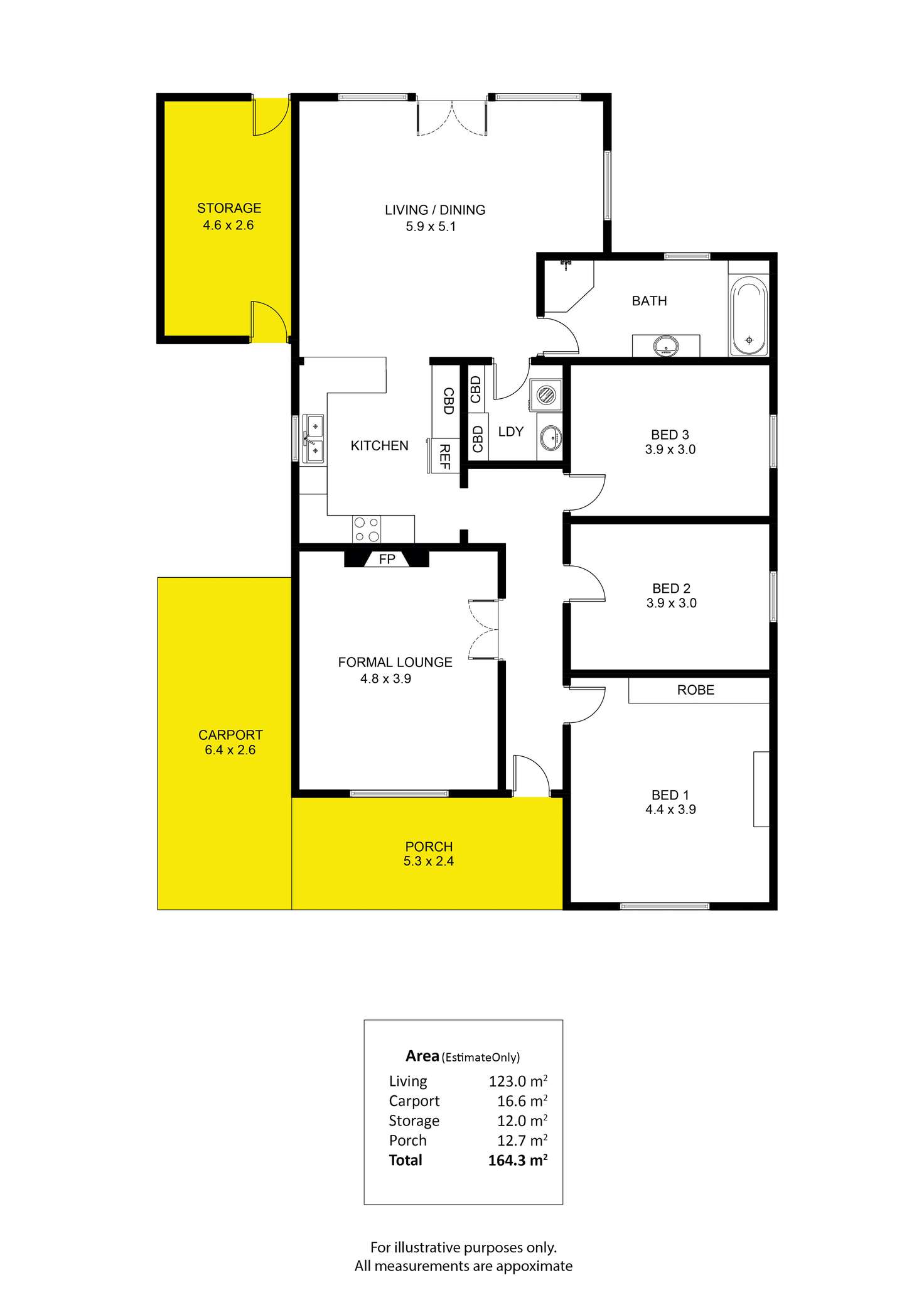 Floorplan of Homely house listing, 198 Goodwood Road, Millswood SA 5034