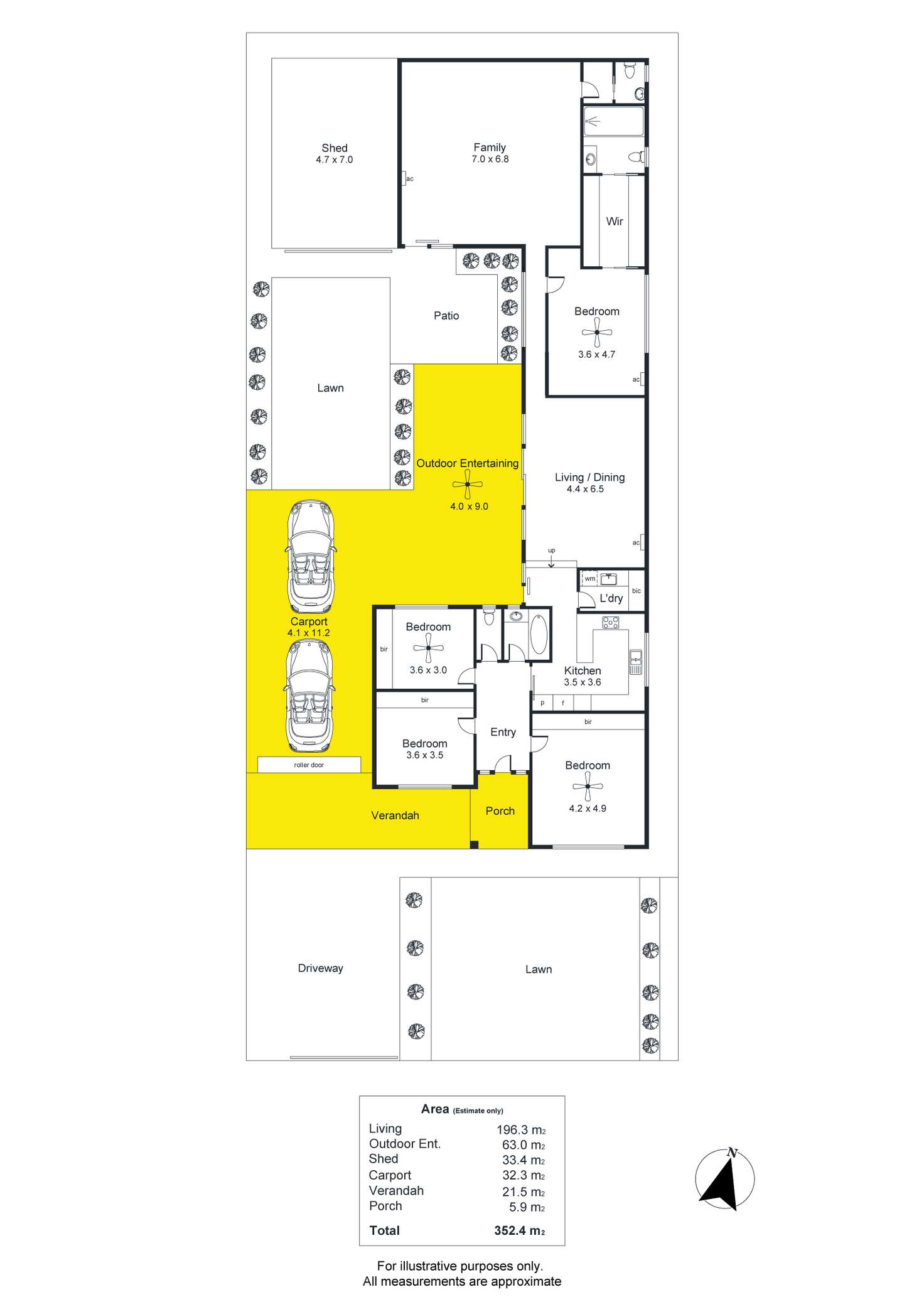 Floorplan of Homely house listing, 160 Ayers Avenue, Melrose Park SA 5039