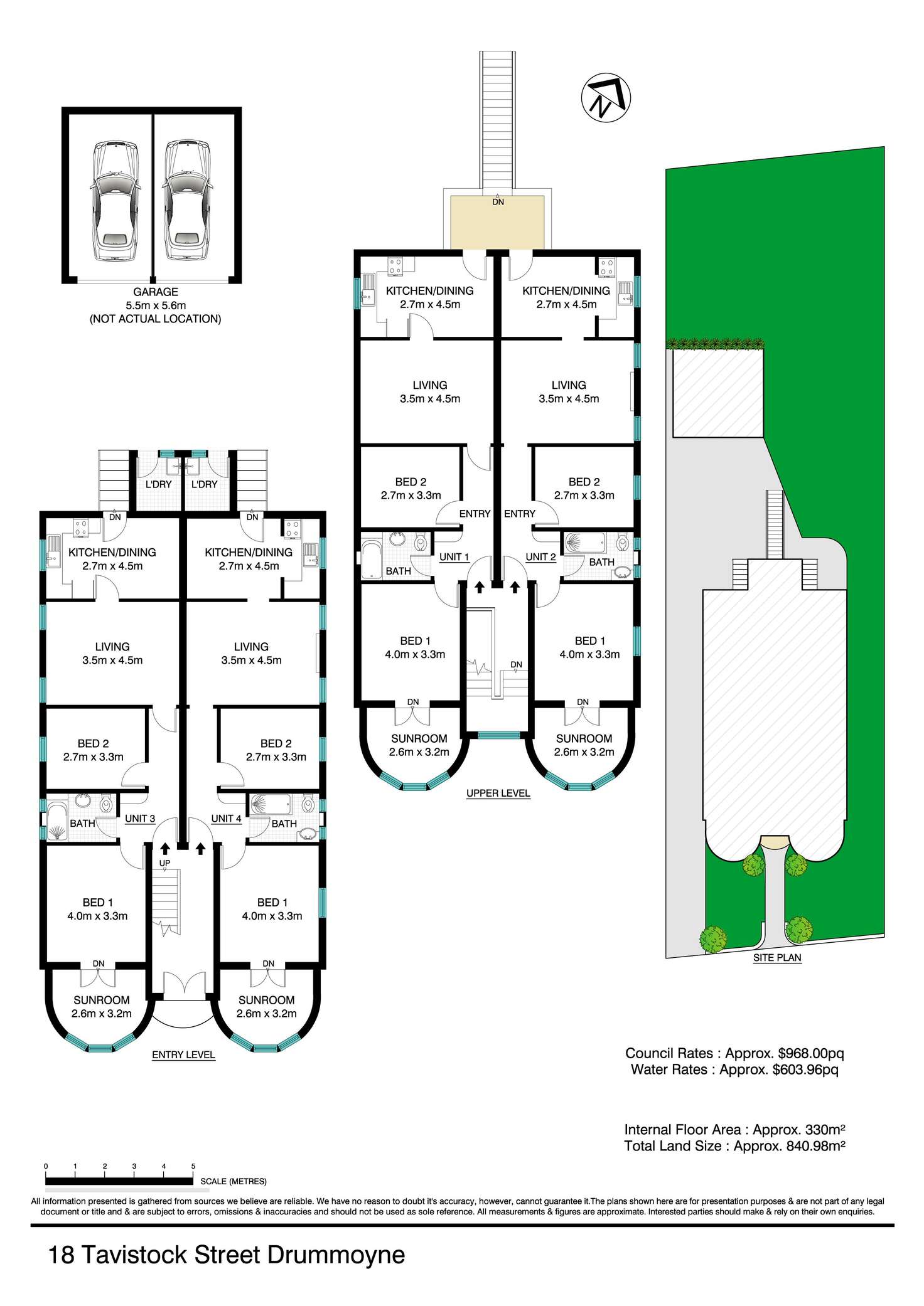 Floorplan of Homely blockOfUnits listing, 18 Tavistock Street, Drummoyne NSW 2047
