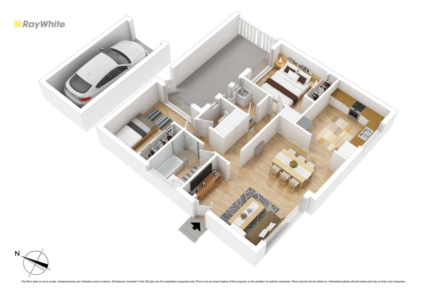 Floorplan of Homely unit listing, 9/8 Symon Crescent, Thomastown VIC 3074