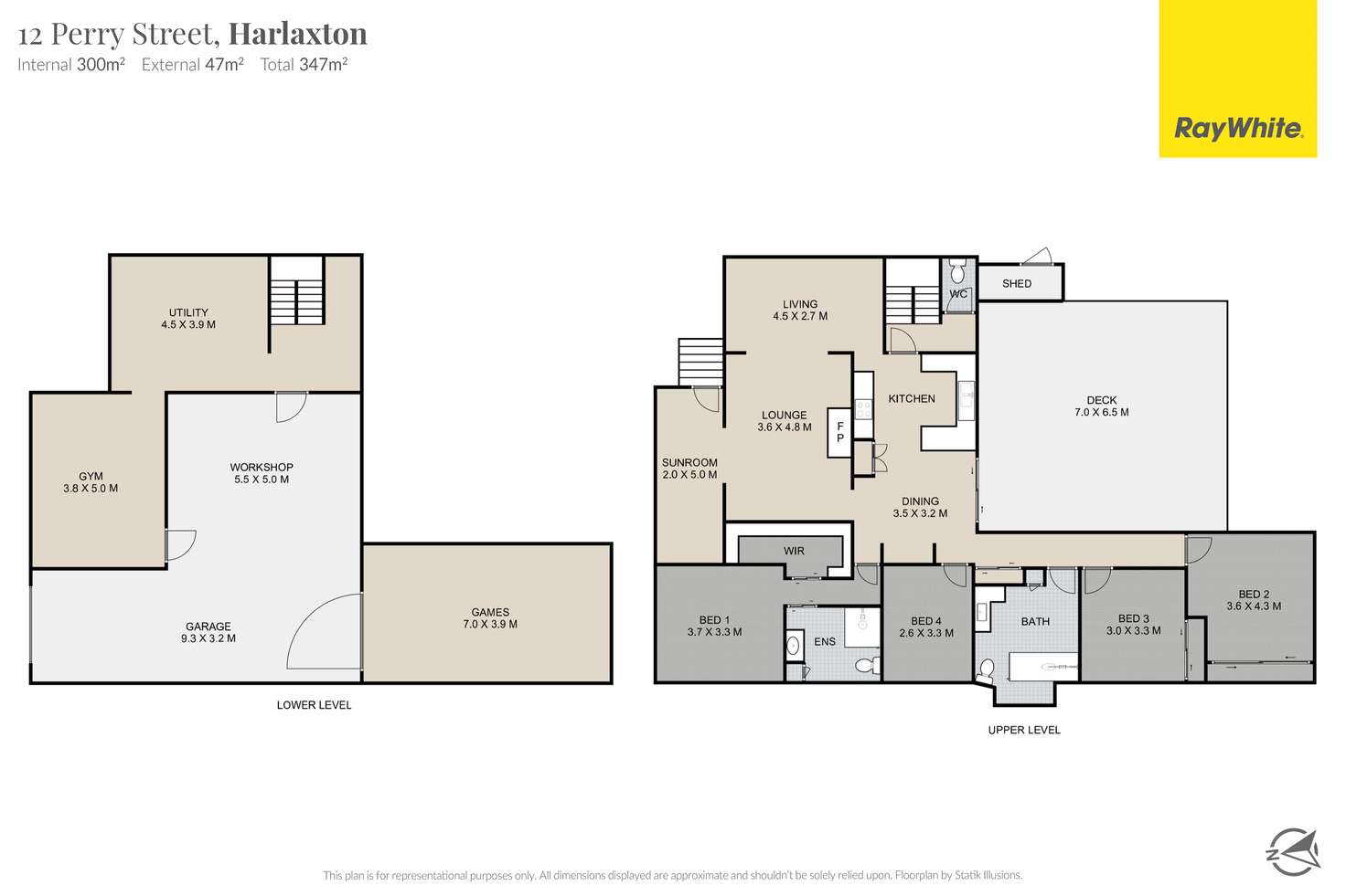 Floorplan of Homely house listing, 12 Perry Street, Harlaxton QLD 4350
