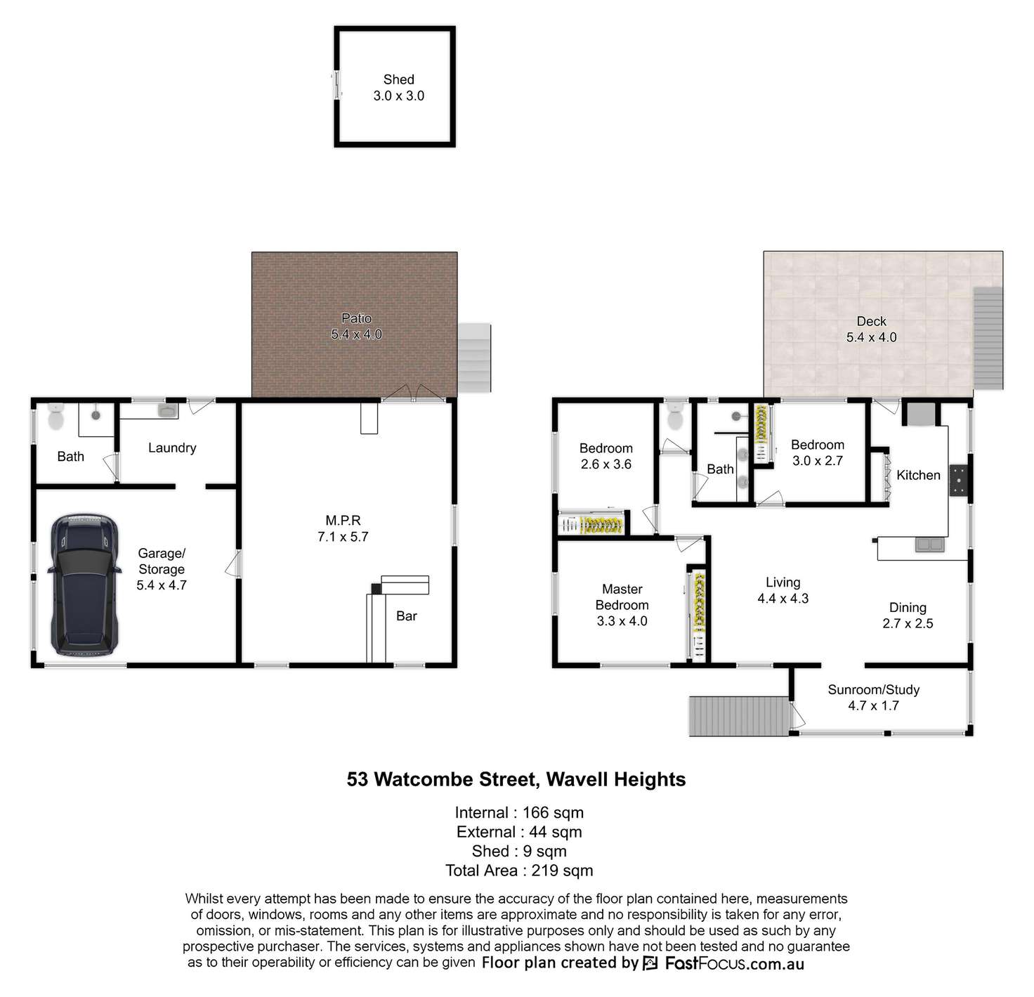 Floorplan of Homely house listing, 53 Watcombe Street, Wavell Heights QLD 4012