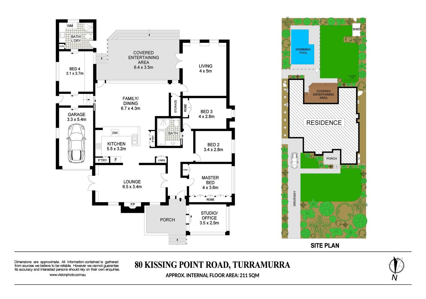 Floorplan of Homely house listing, 80 Kissing Point Road, Turramurra NSW 2074