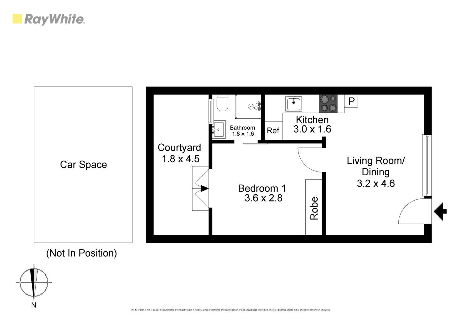 Floorplan of Homely unit listing, 2/62 Halstead Street, Caulfield North VIC 3161