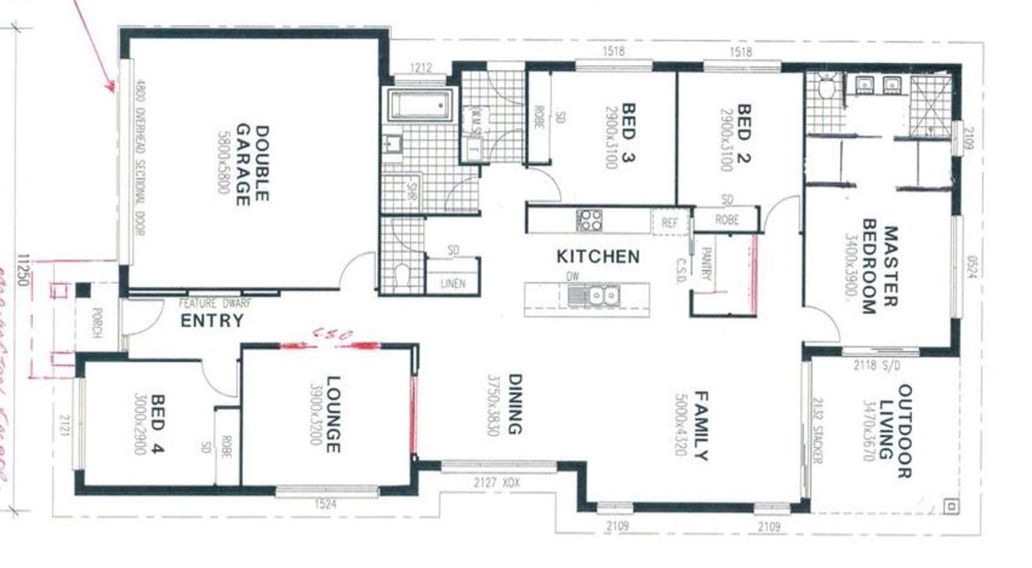 Floorplan of Homely house listing, 16 Wishart Crescent, Baringa QLD 4551