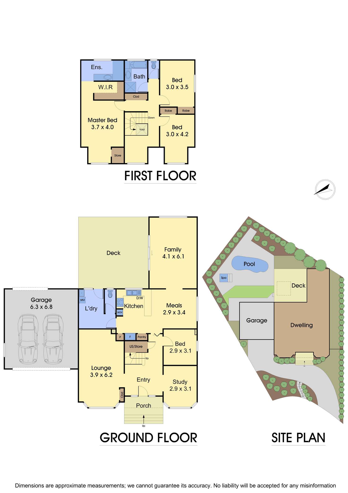 Floorplan of Homely house listing, 8 Hamilton Close, Endeavour Hills VIC 3802