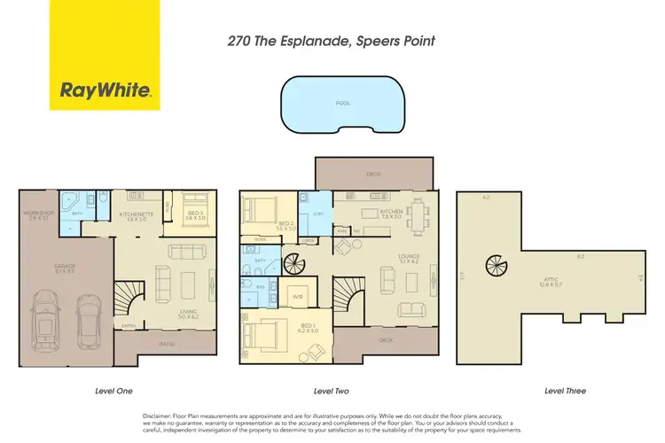 Floorplan of Homely house listing, 270 The Esplanade, Speers Point NSW 2284