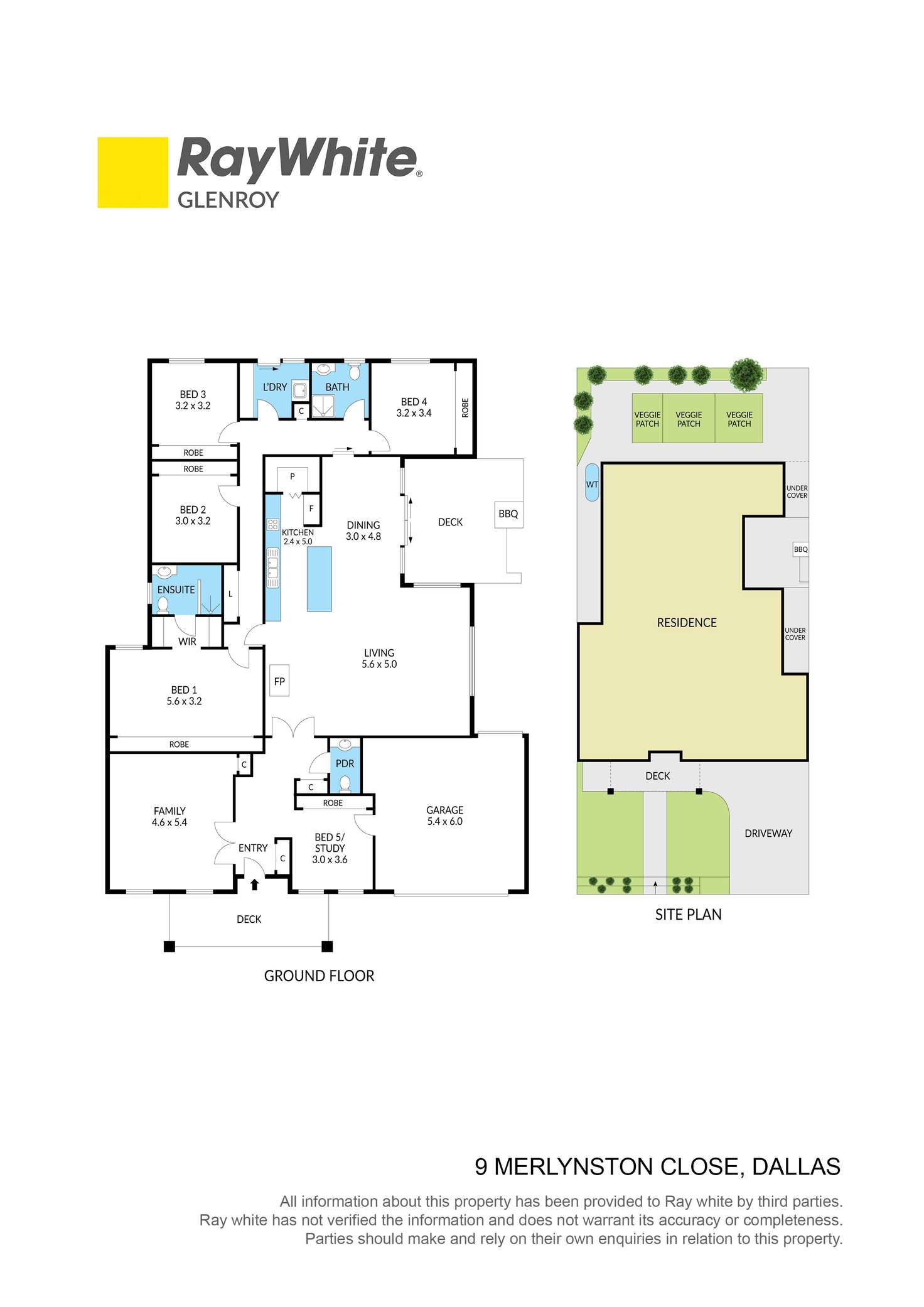 Floorplan of Homely house listing, 9 Merlynston Close, Dallas VIC 3047