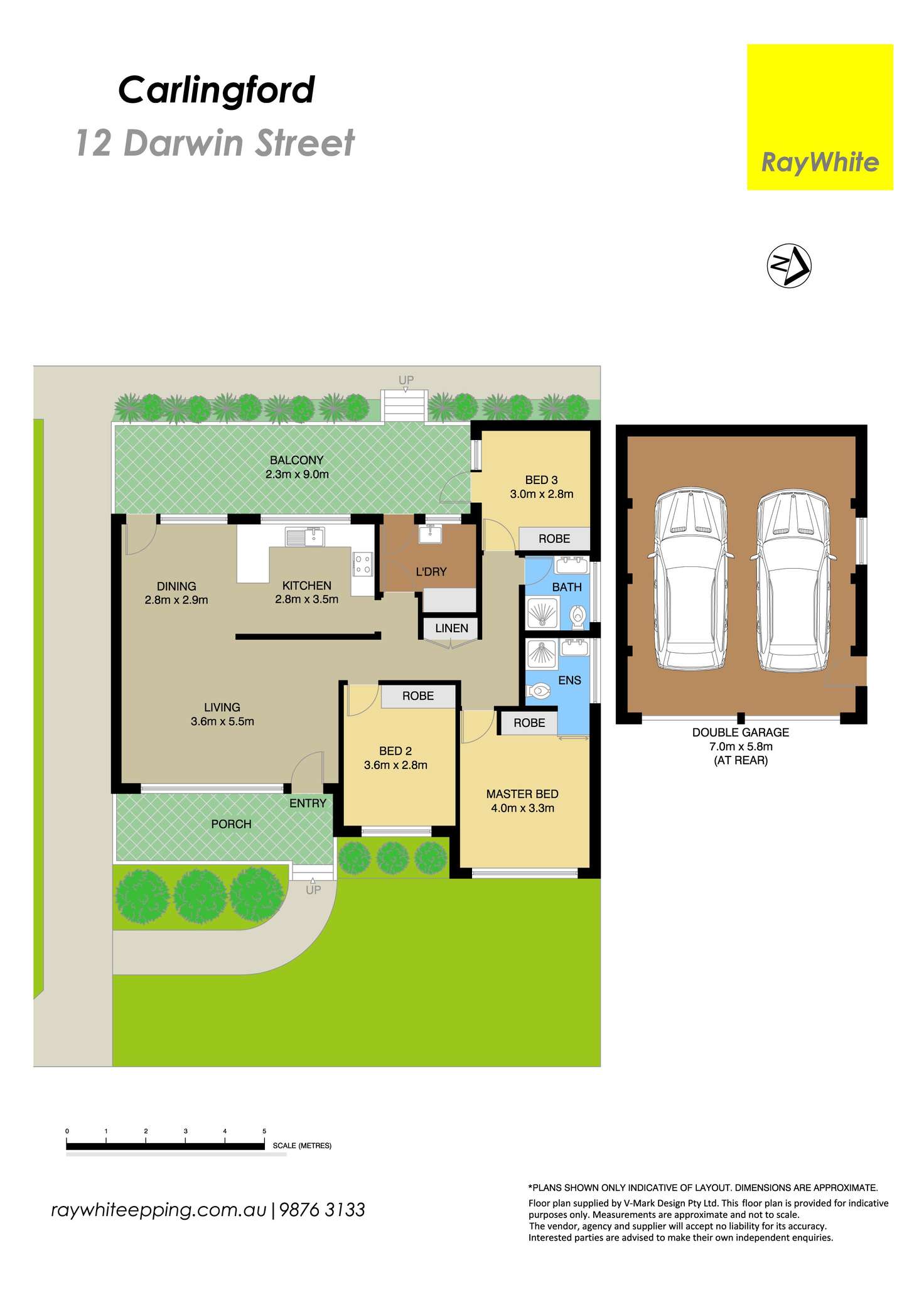 Floorplan of Homely house listing, 12 Darwin Street, Carlingford NSW 2118