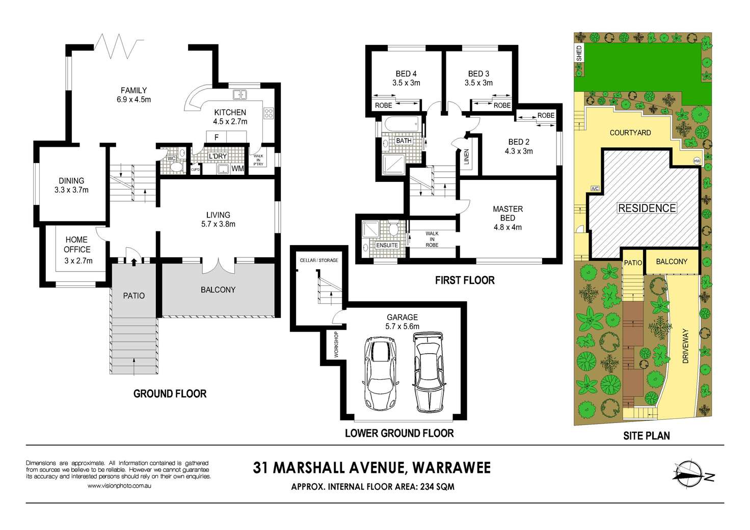 Floorplan of Homely house listing, 31 Marshall Avenue, Warrawee NSW 2074