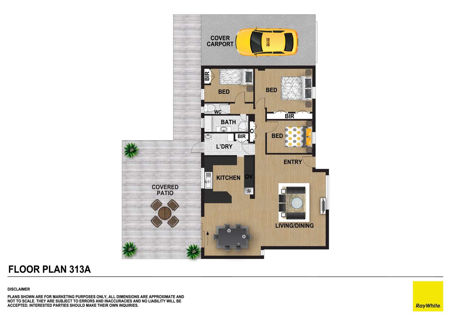 Floorplan of Homely house listing, 313A Horizon Drive, Westlake QLD 4074