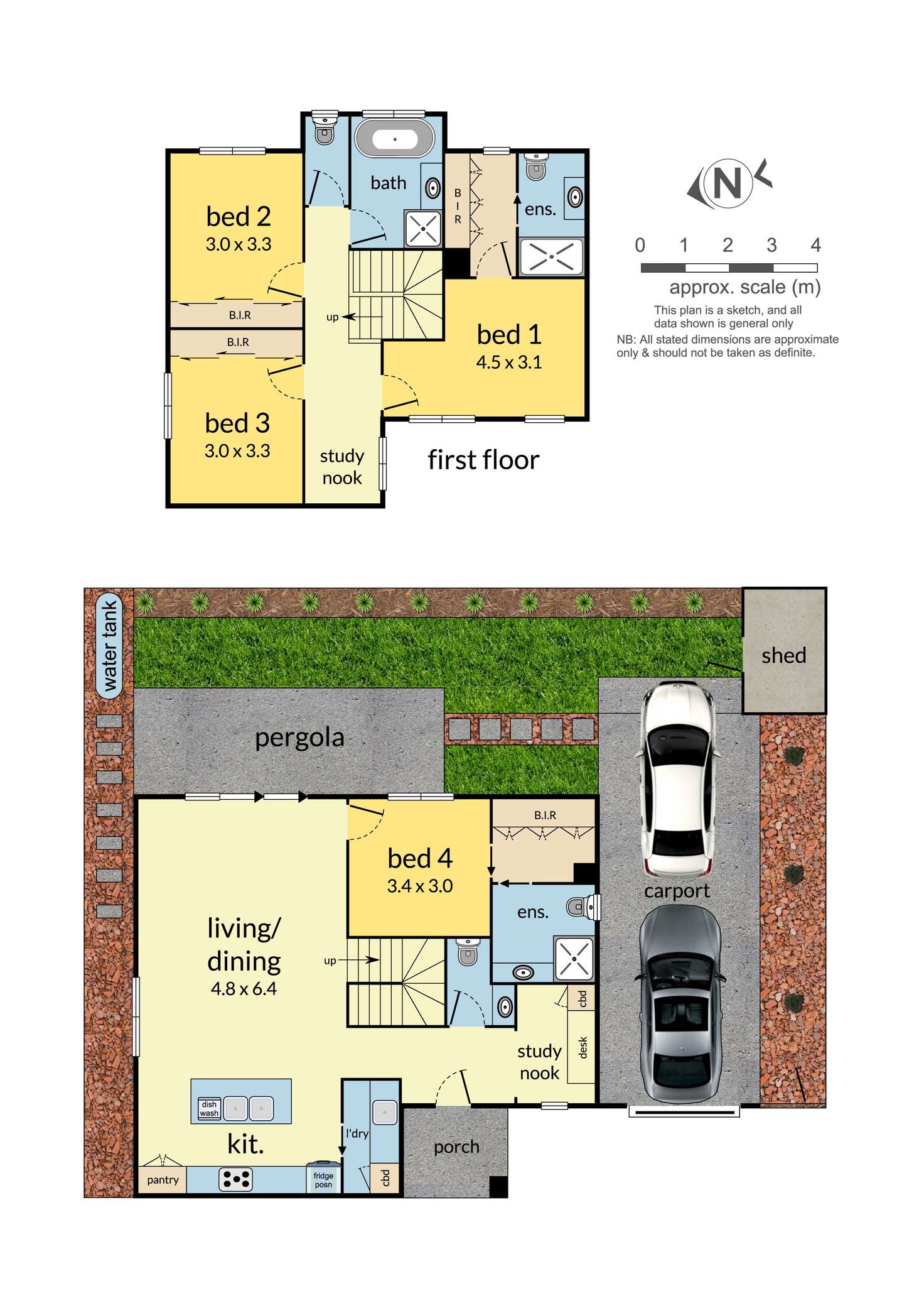 Floorplan of Homely townhouse listing, 2/35 Merrill Street, Mulgrave VIC 3170