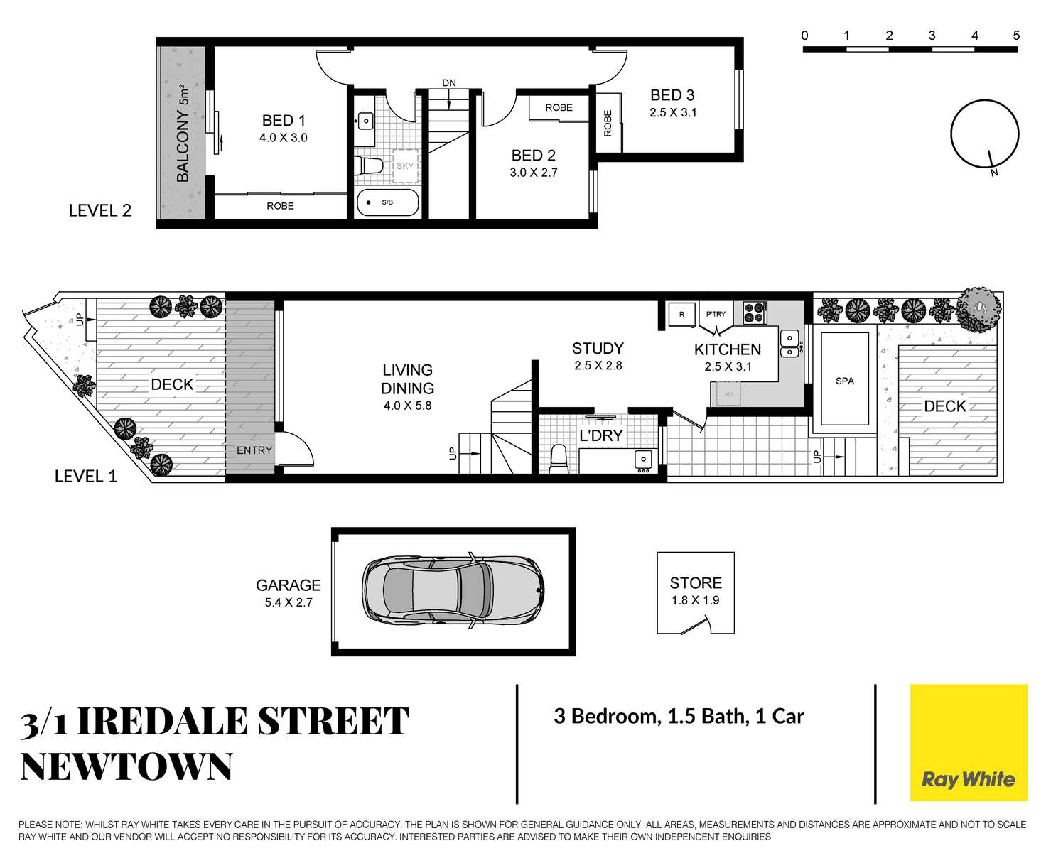 Floorplan of Homely house listing, 3/1 Iredale Street, Newtown NSW 2042