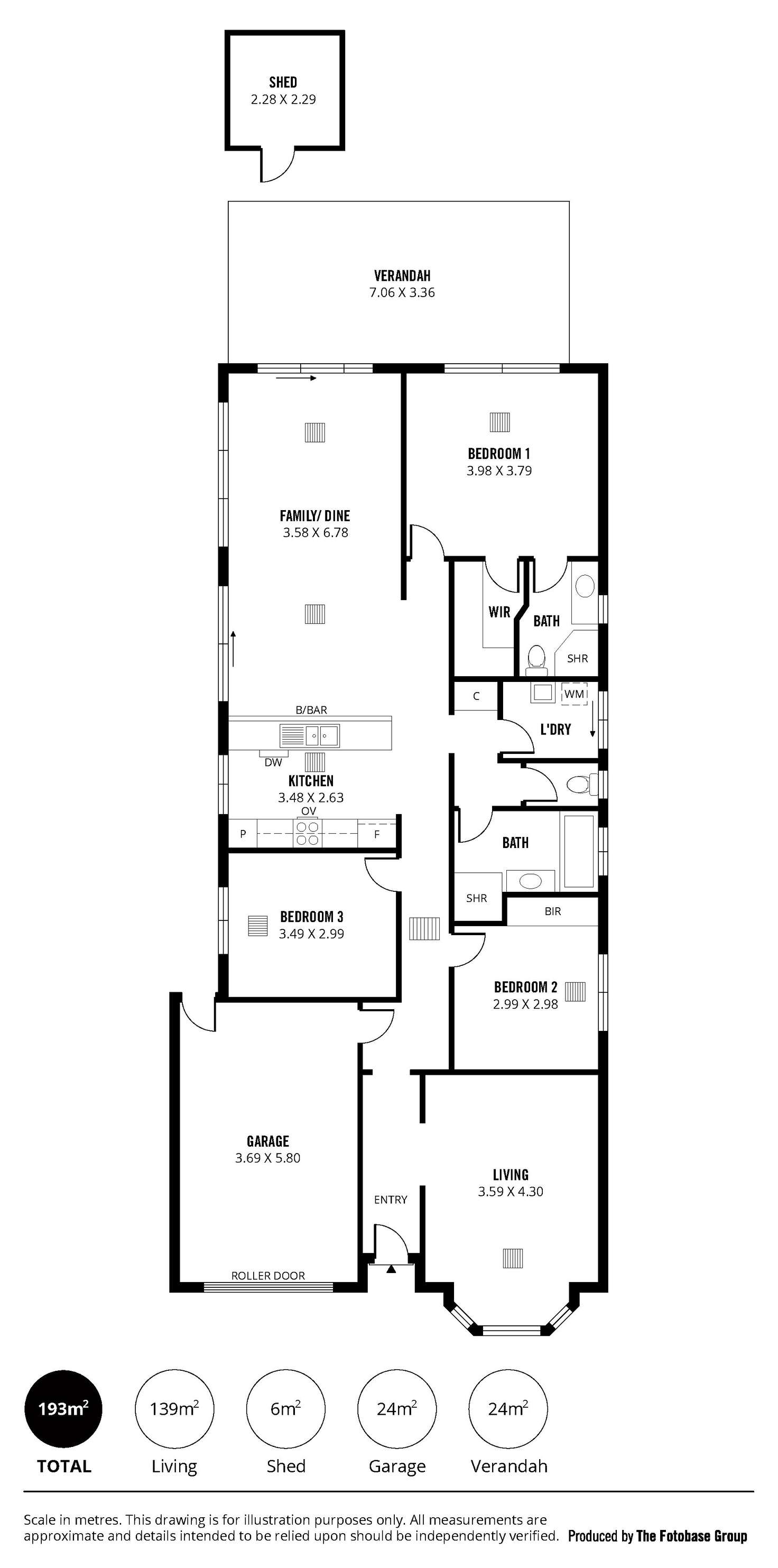 Floorplan of Homely house listing, 51 Todville Street, Woodville West SA 5011