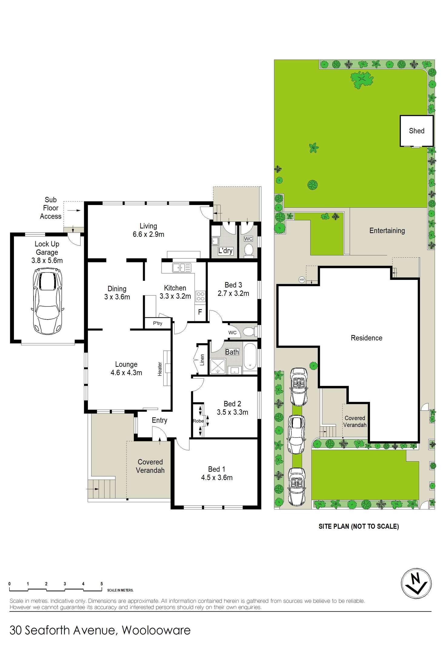Floorplan of Homely house listing, 30 Seaforth Avenue, Woolooware NSW 2230
