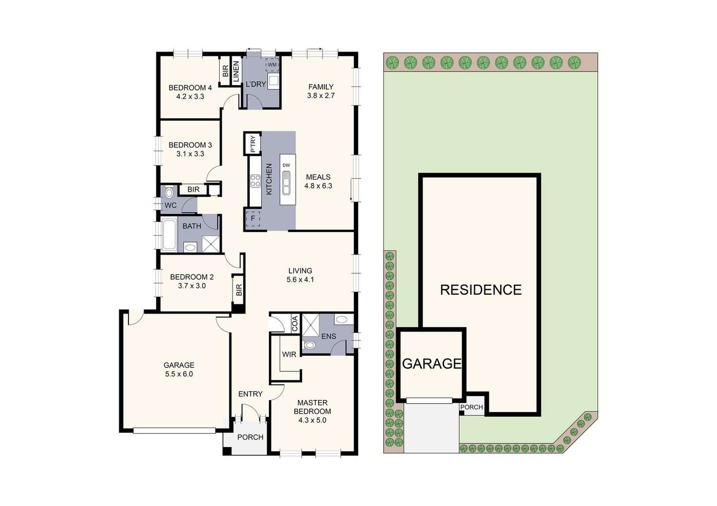 Floorplan of Homely house listing, 10 Fault Crescent, Wonthaggi VIC 3995