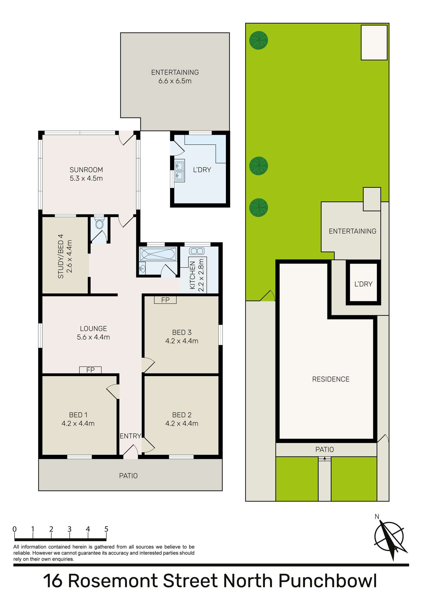Floorplan of Homely house listing, 16 Rosemont Street North, Punchbowl NSW 2196