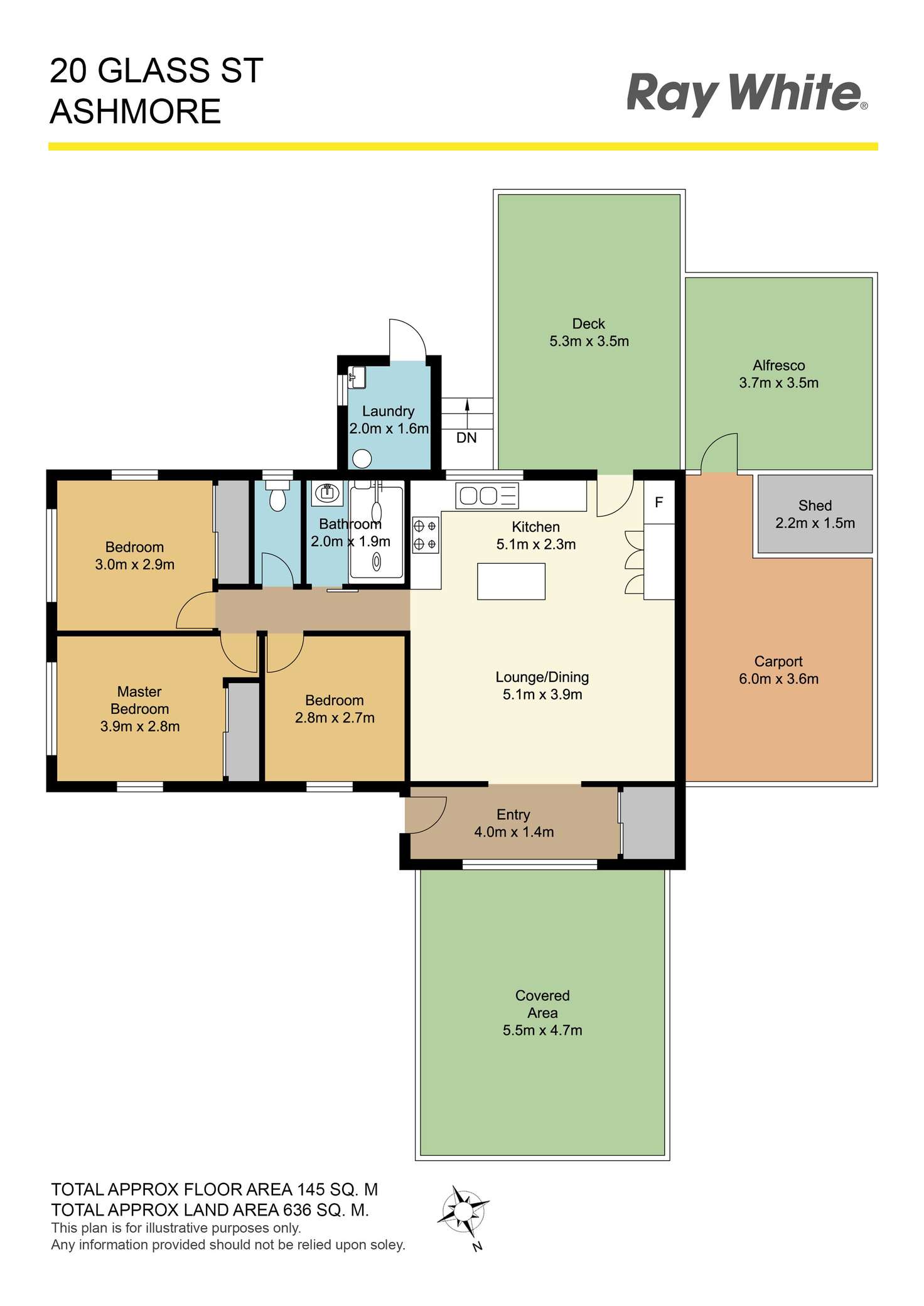 Floorplan of Homely house listing, 20 Glass Street, Ashmore QLD 4214