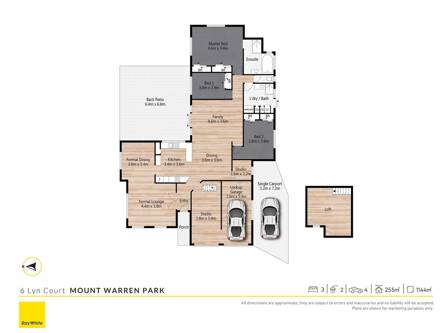 Floorplan of Homely house listing, 6 Lyn Court, Mount Warren Park QLD 4207
