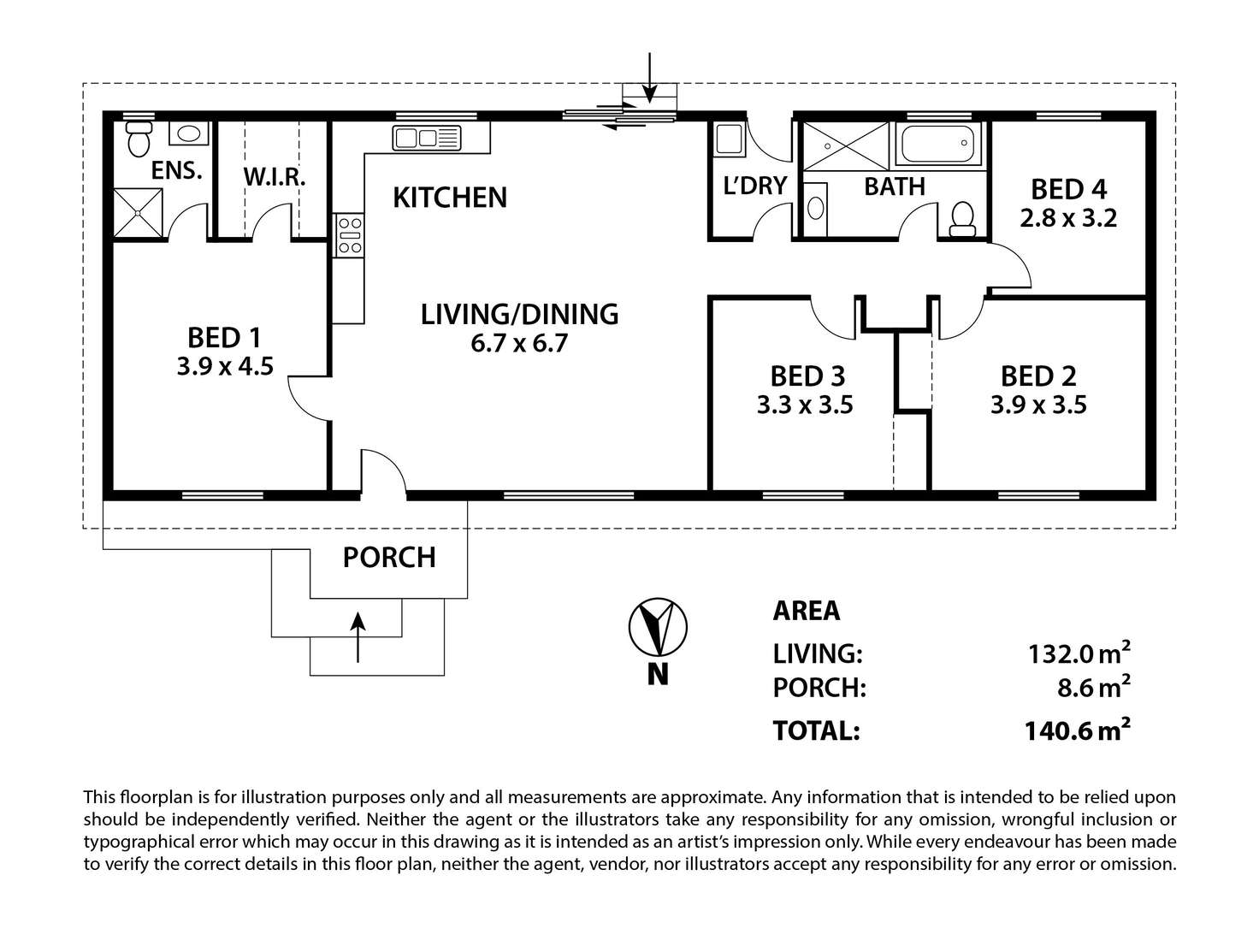 Floorplan of Homely house listing, 5 Marra Drive, Wellington East SA 5259