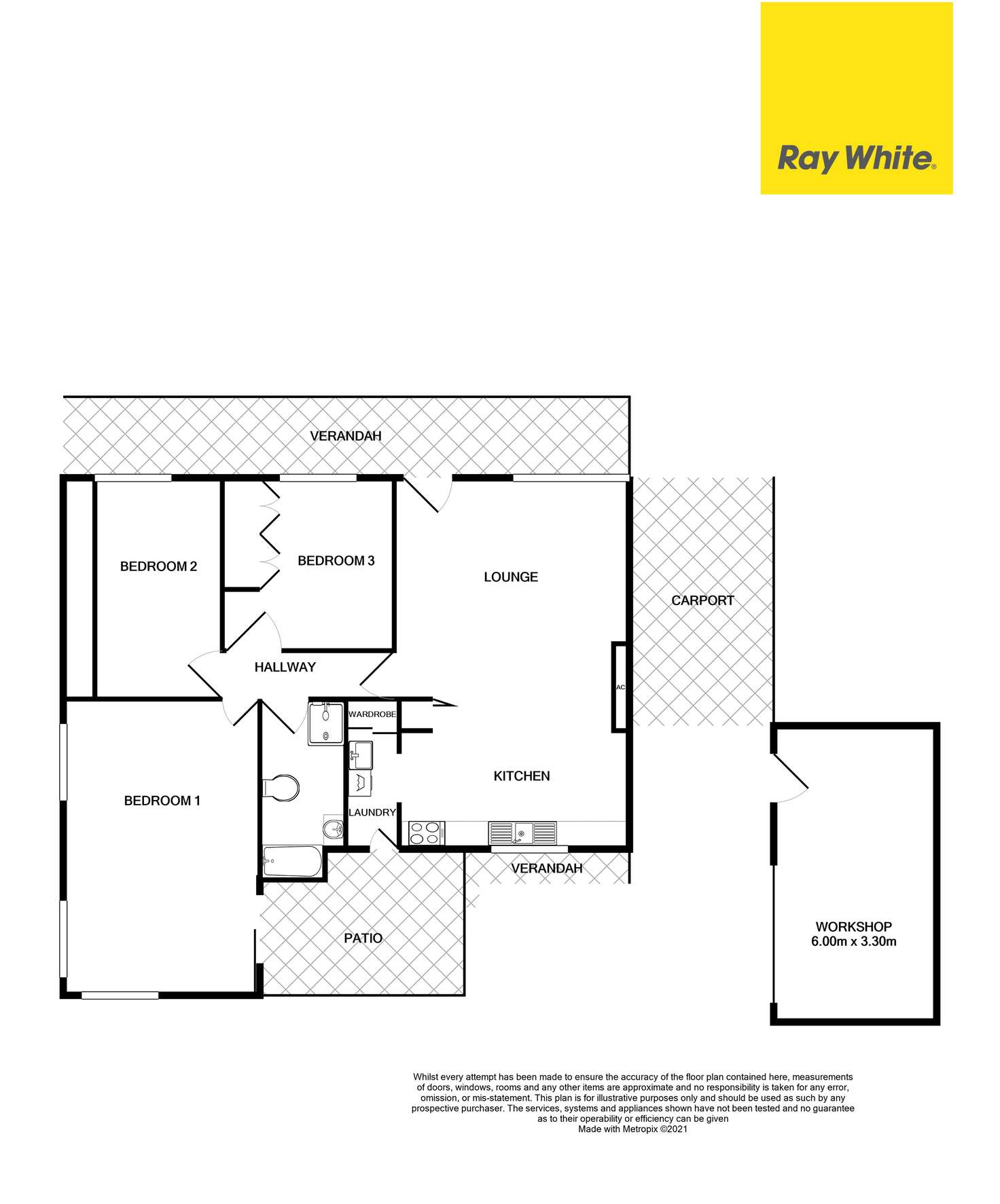 Floorplan of Homely house listing, 1 Aroona Street, Edgeworth NSW 2285