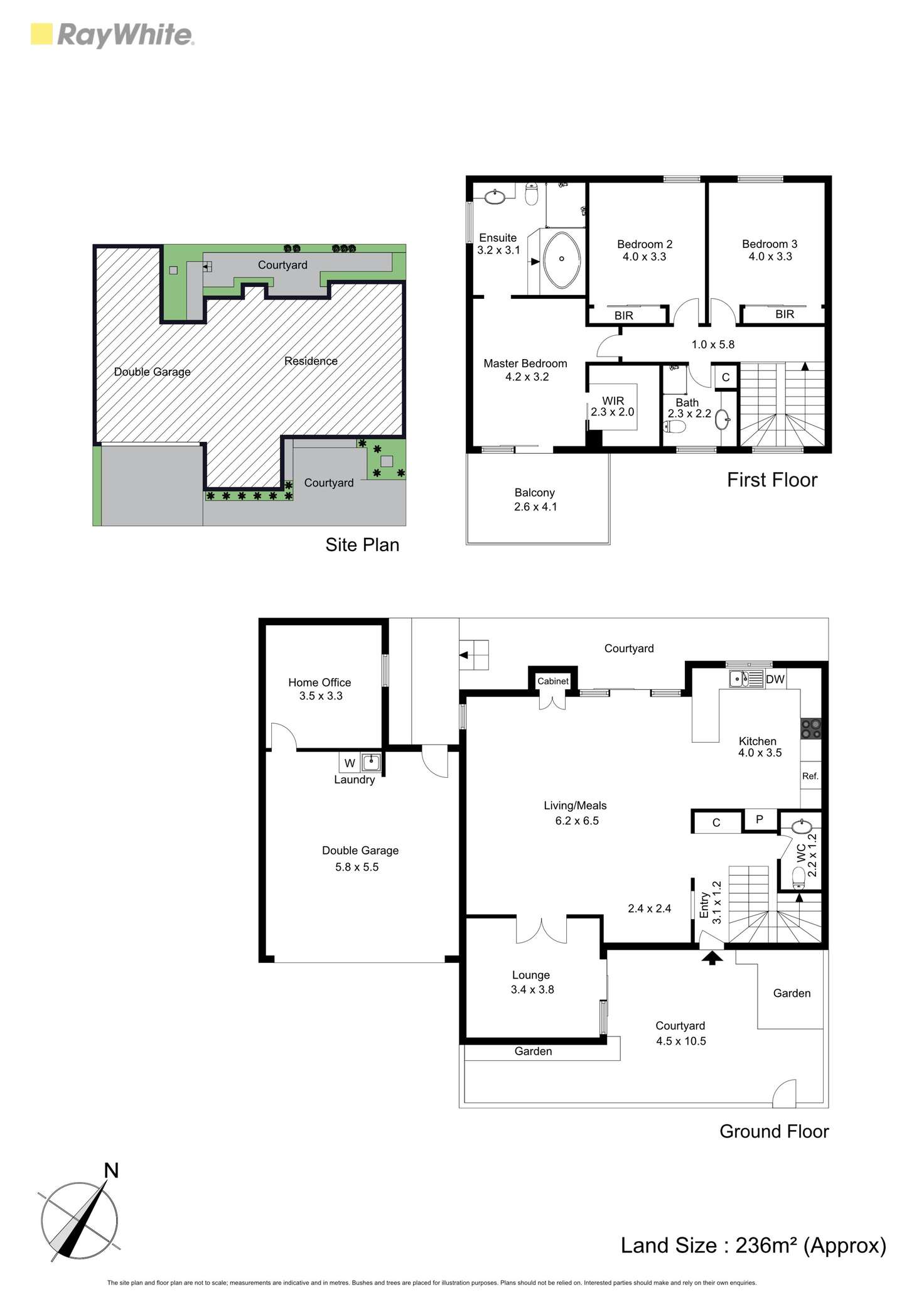 Floorplan of Homely townhouse listing, 3 Alfred Street, Aspendale VIC 3195