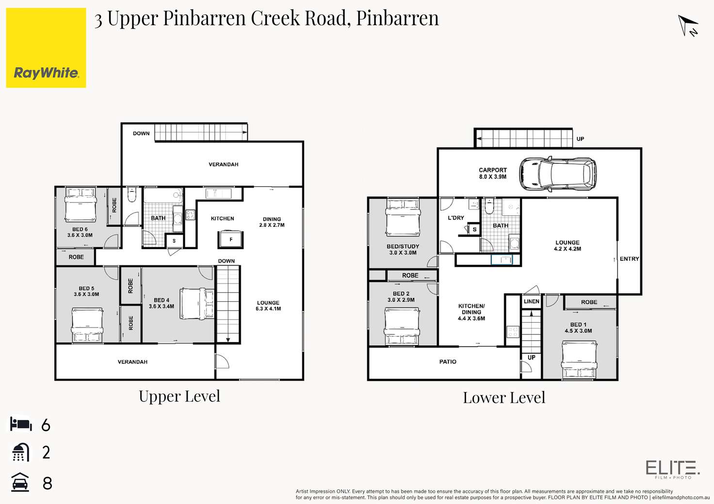 Floorplan of Homely house listing, 3 Upper Pinbarren Creek Road, Pinbarren QLD 4568