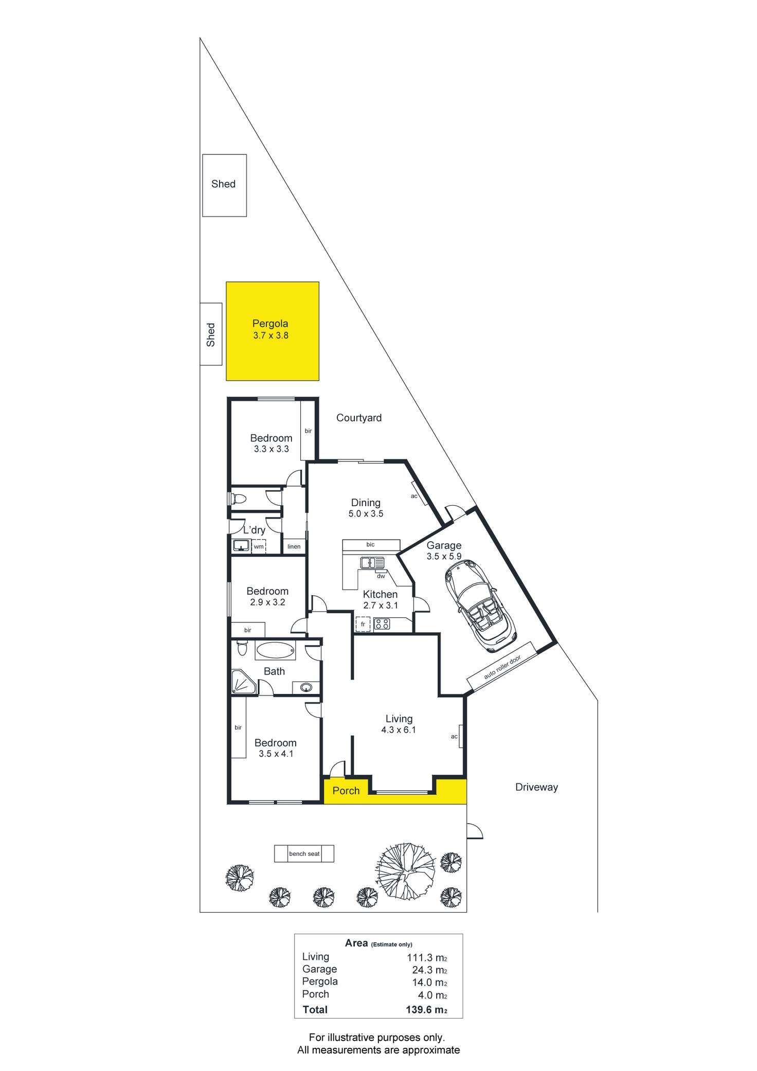 Floorplan of Homely unit listing, 4/34 Devon Street Sth, Goodwood SA 5034