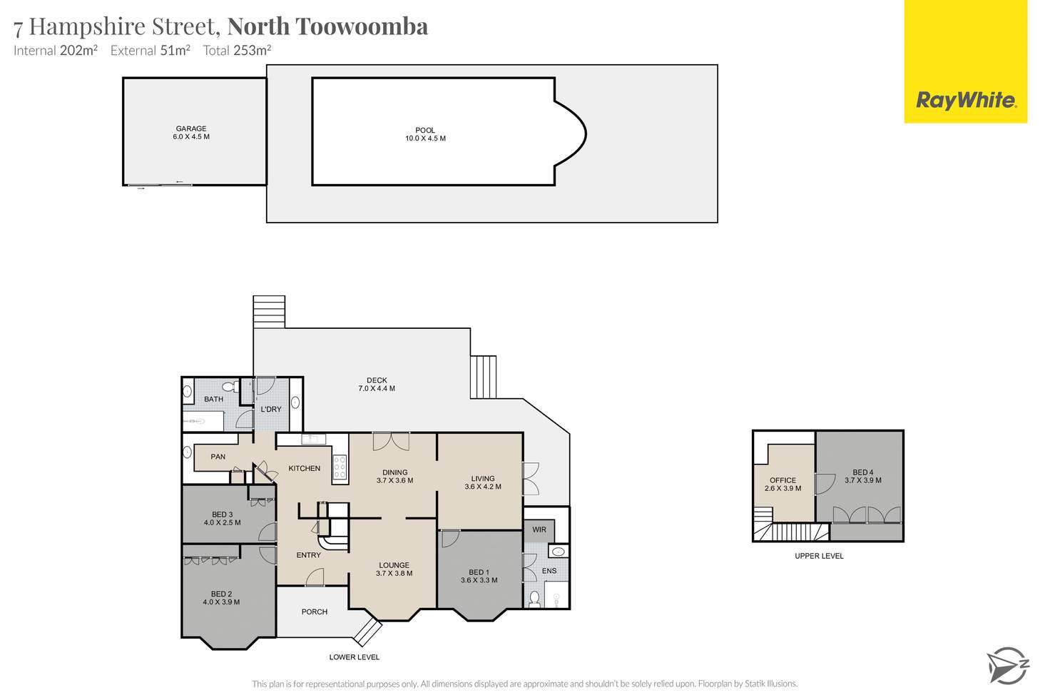 Floorplan of Homely house listing, 7 Hampshire Street, North Toowoomba QLD 4350