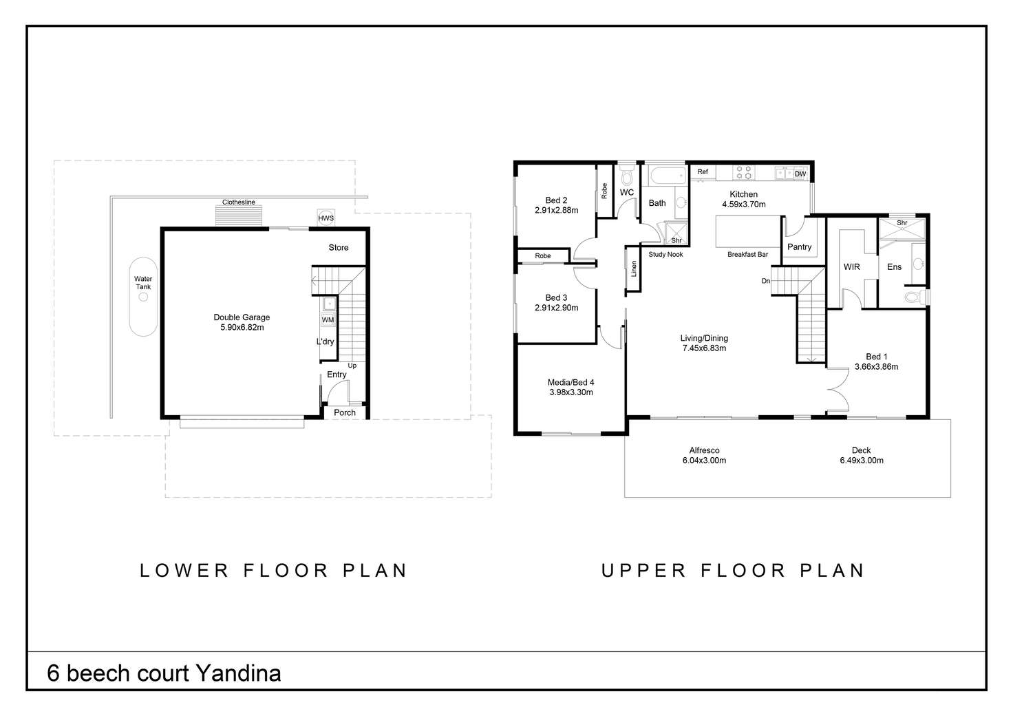 Floorplan of Homely house listing, 6 Beech Court, Yandina QLD 4561