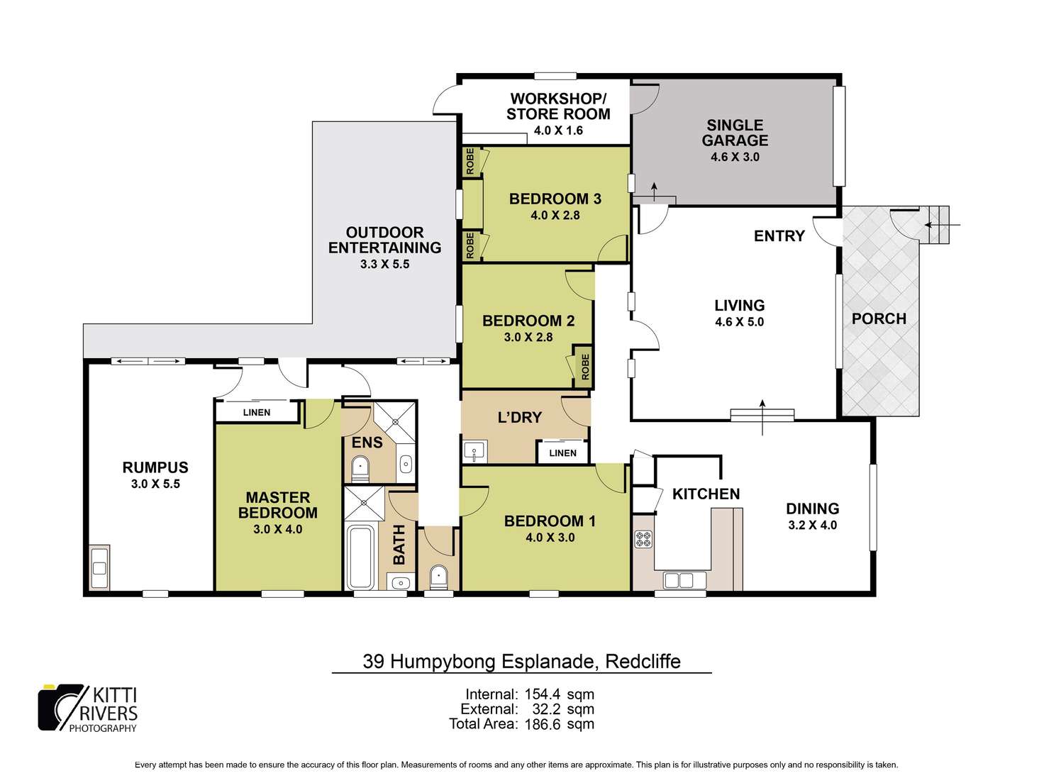 Floorplan of Homely house listing, 39 Humpybong Esplanade, Redcliffe QLD 4020